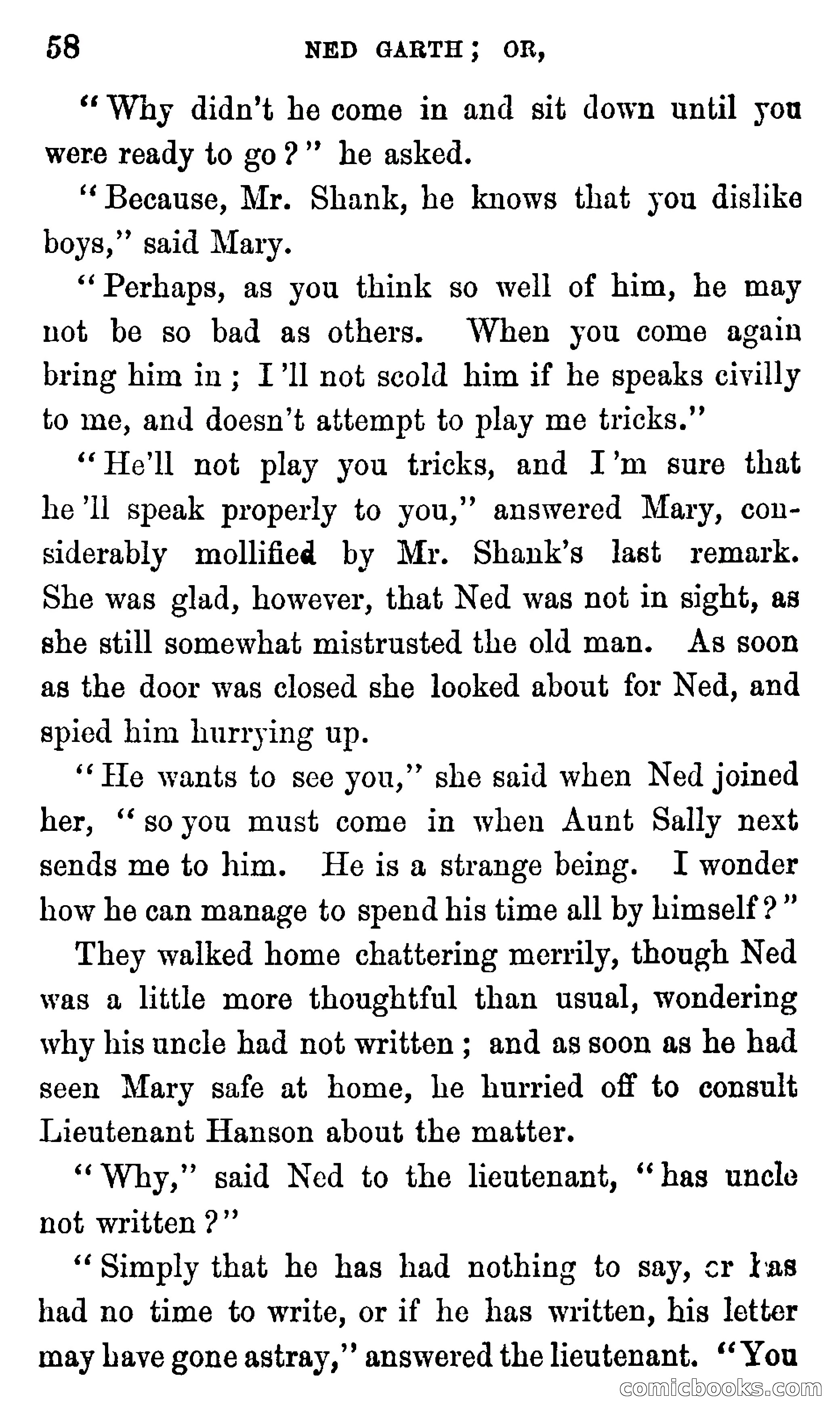 Ned Garth; or, Made Prisoner in Africa — page 62 of 260