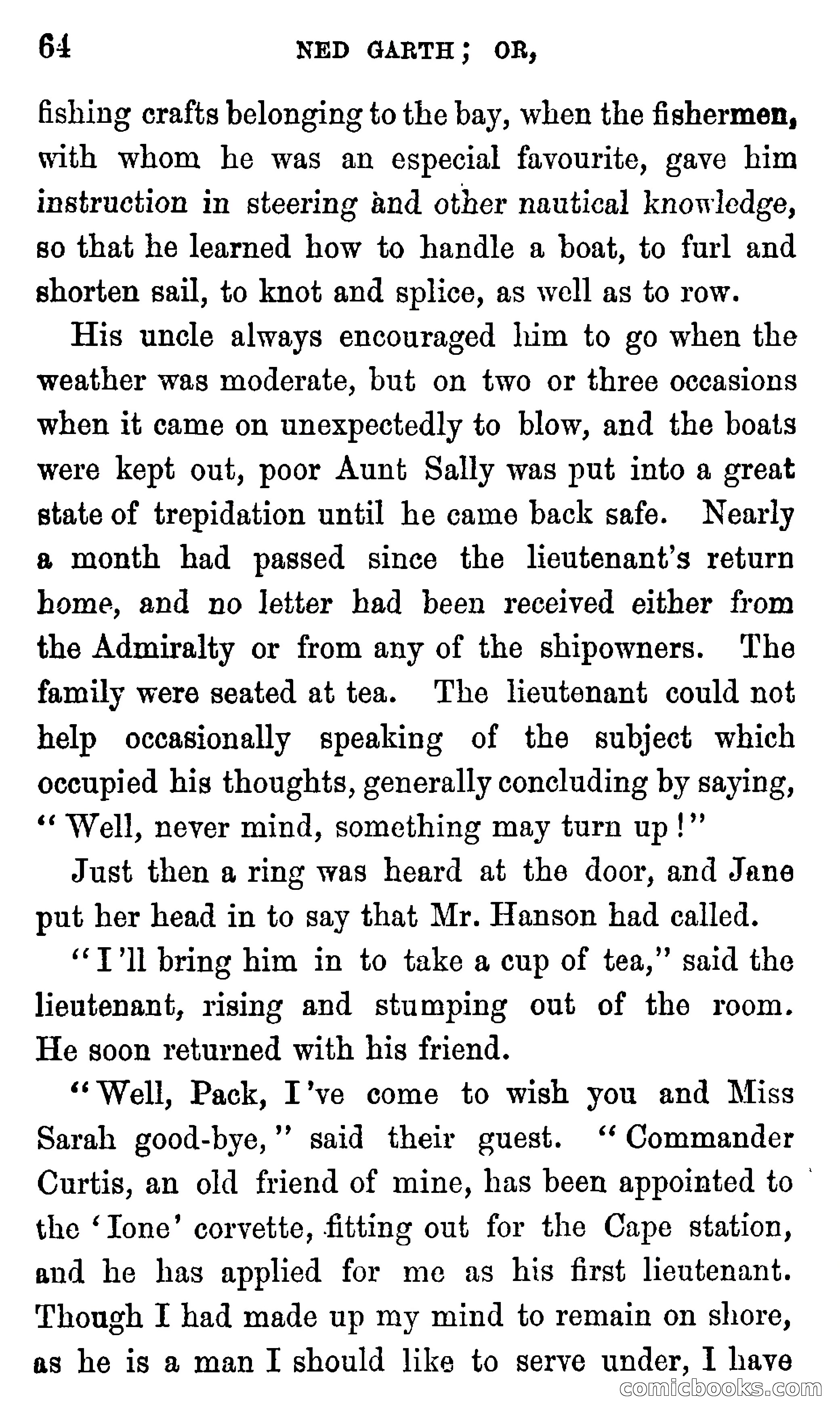 Ned Garth; or, Made Prisoner in Africa — page 68 of 260
