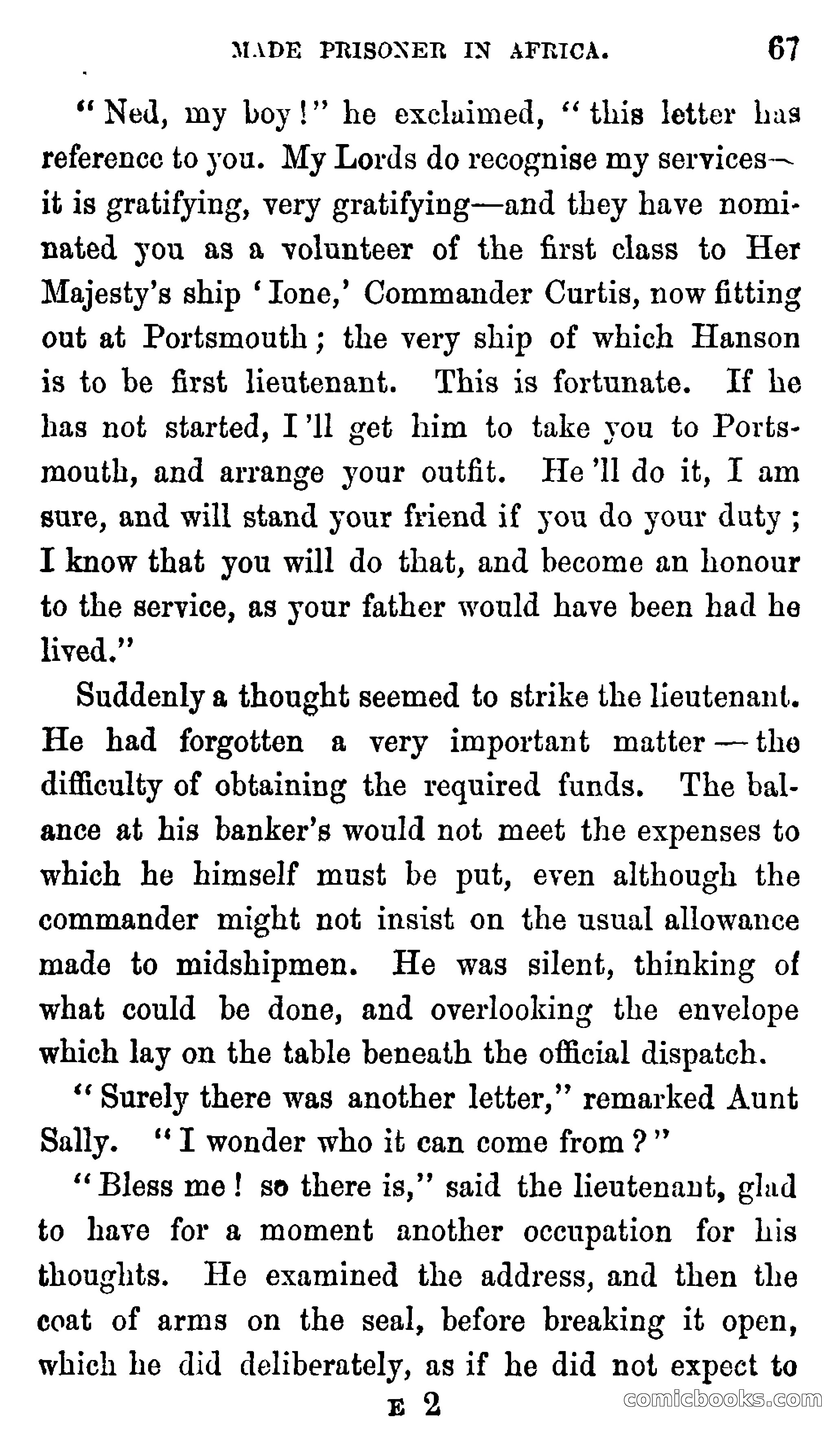 Ned Garth; or, Made Prisoner in Africa — page 71 of 260