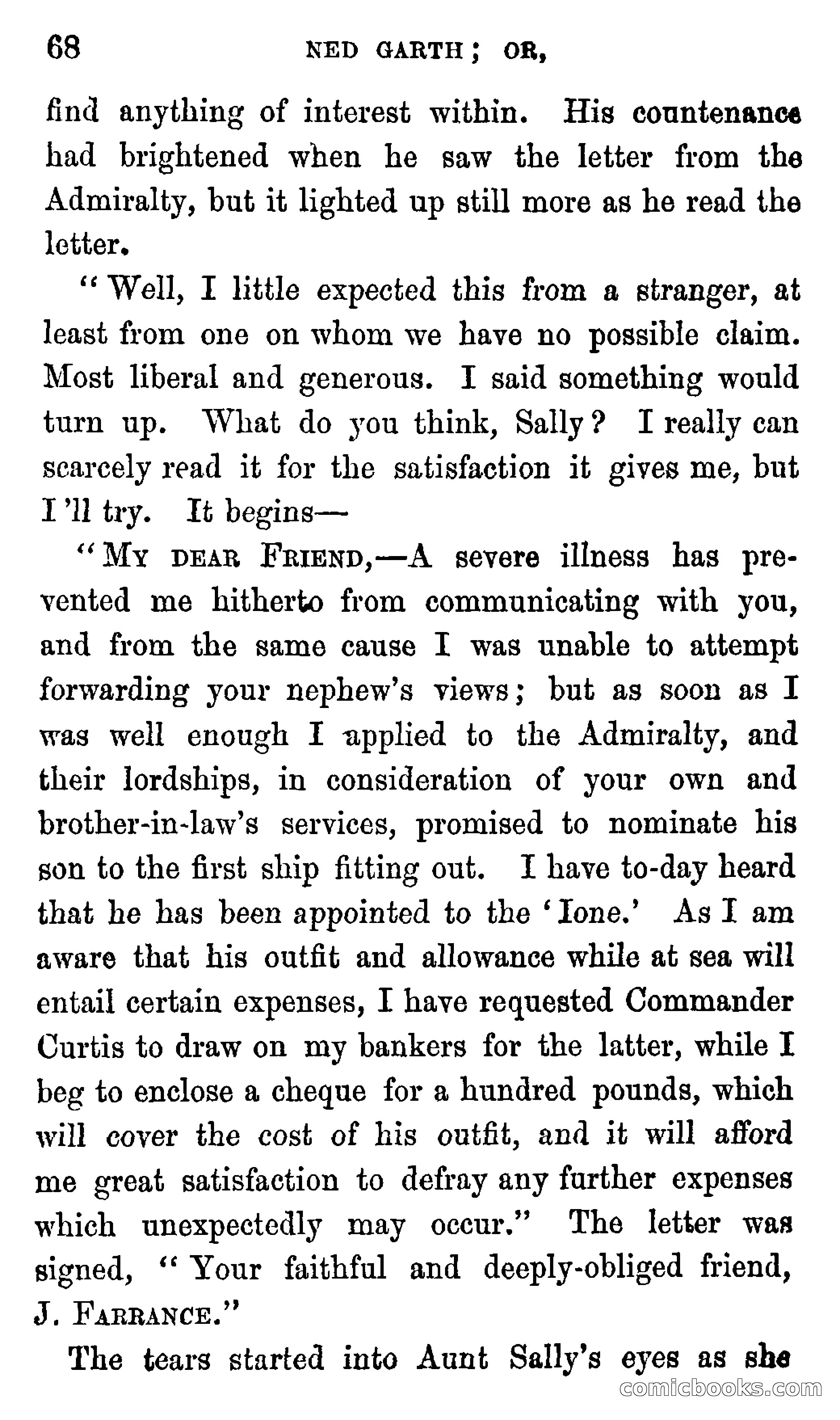 Ned Garth; or, Made Prisoner in Africa — page 72 of 260