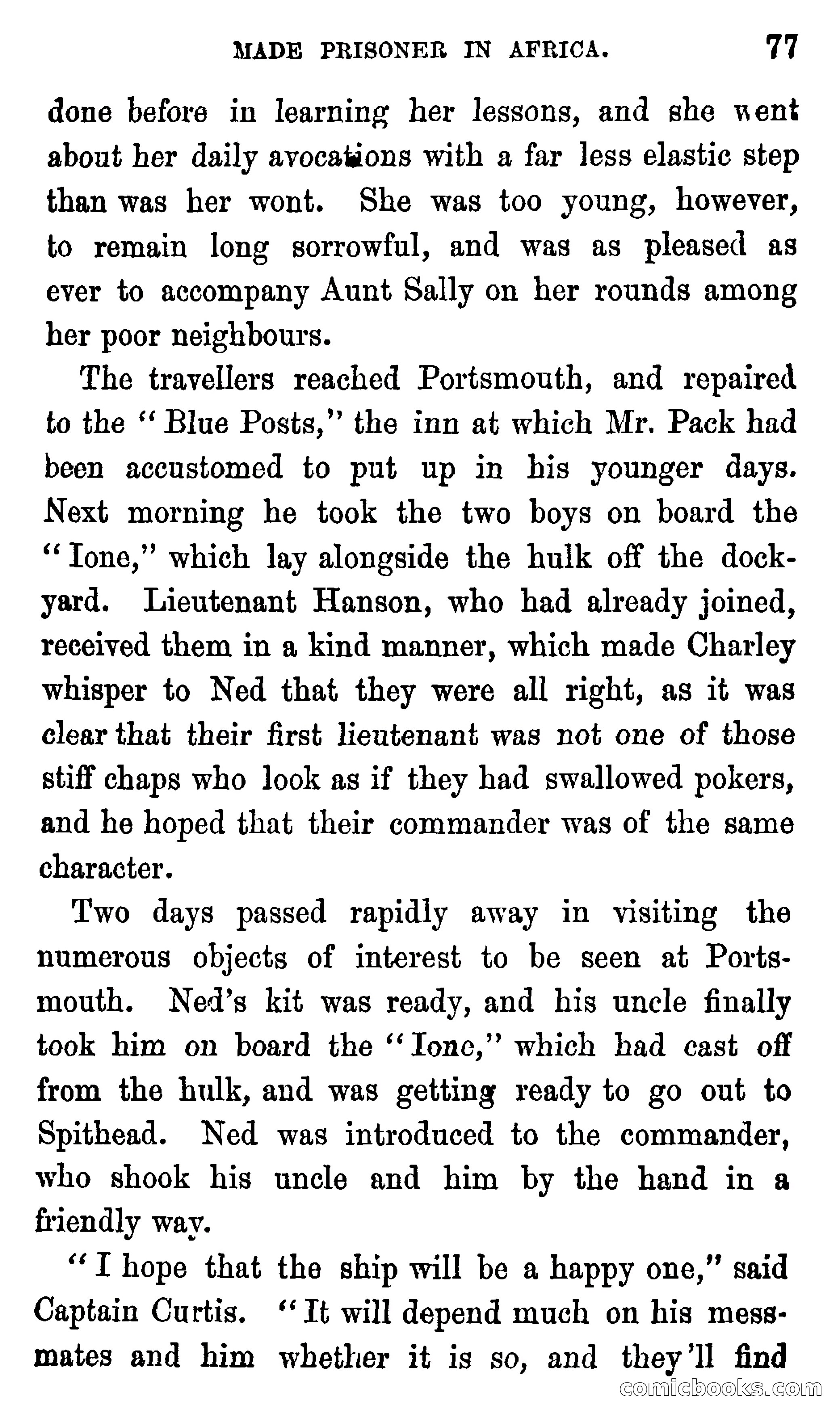 Ned Garth; or, Made Prisoner in Africa — page 81 of 260