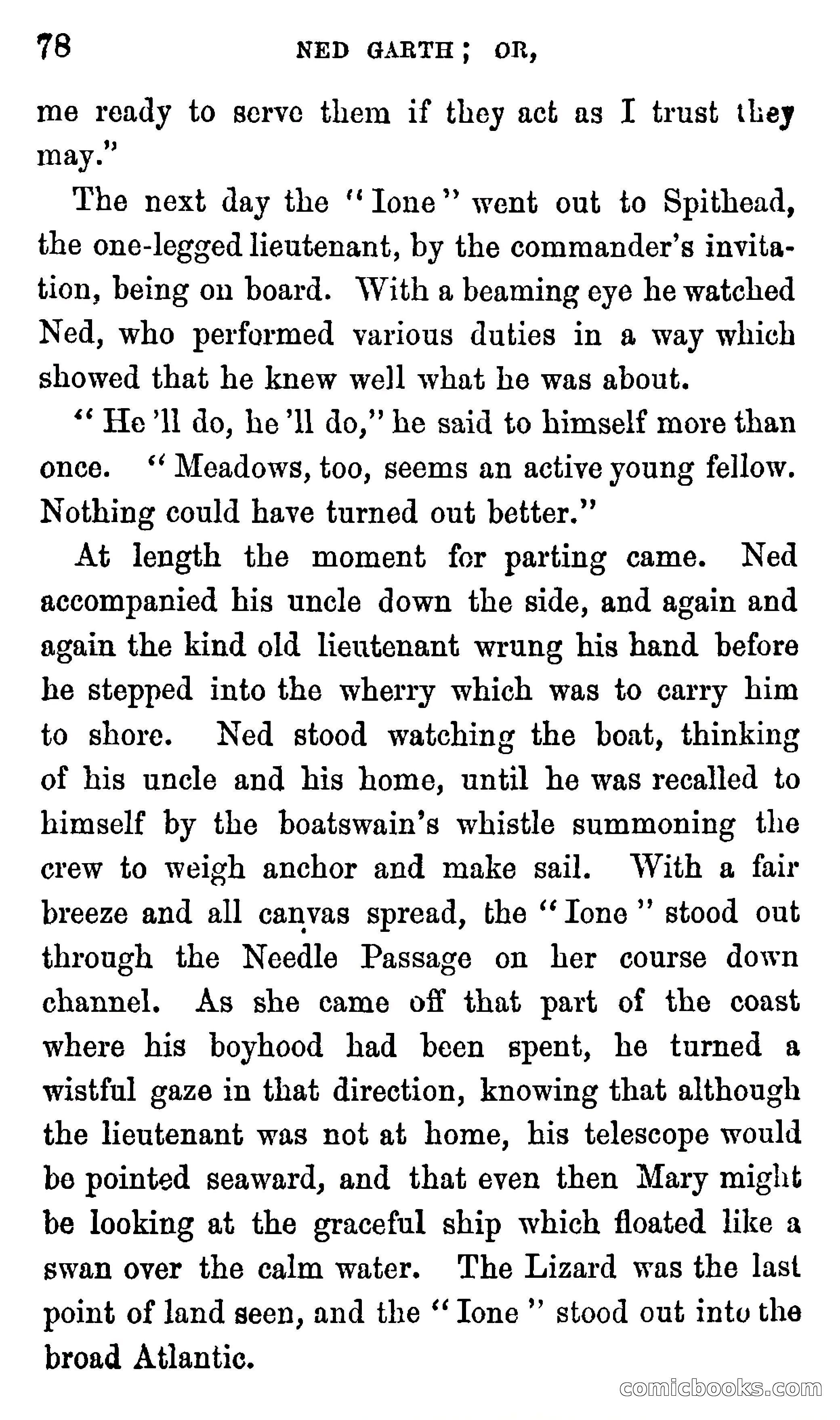 Ned Garth; or, Made Prisoner in Africa — page 82 of 260