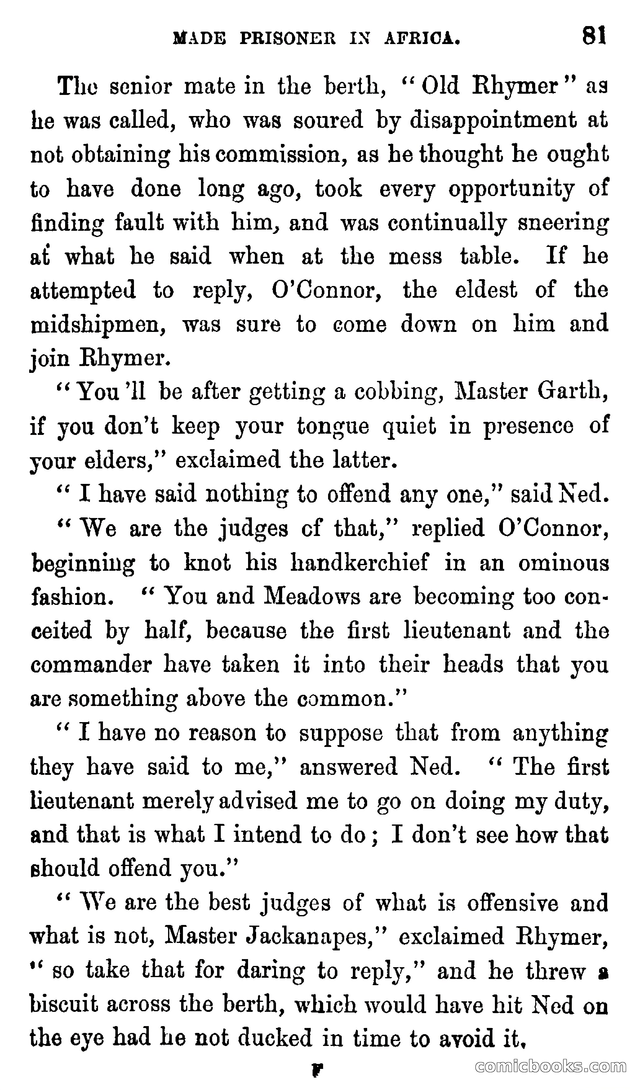 Ned Garth; or, Made Prisoner in Africa — page 85 of 260