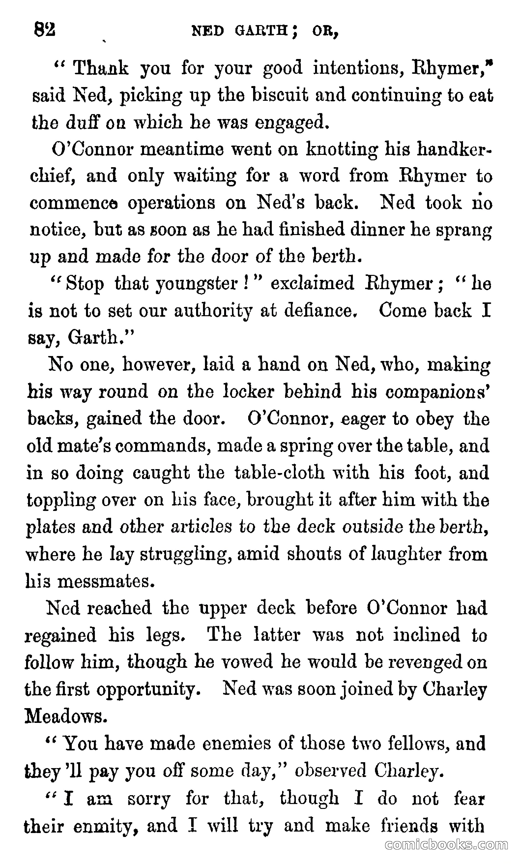 Ned Garth; or, Made Prisoner in Africa — page 86 of 260