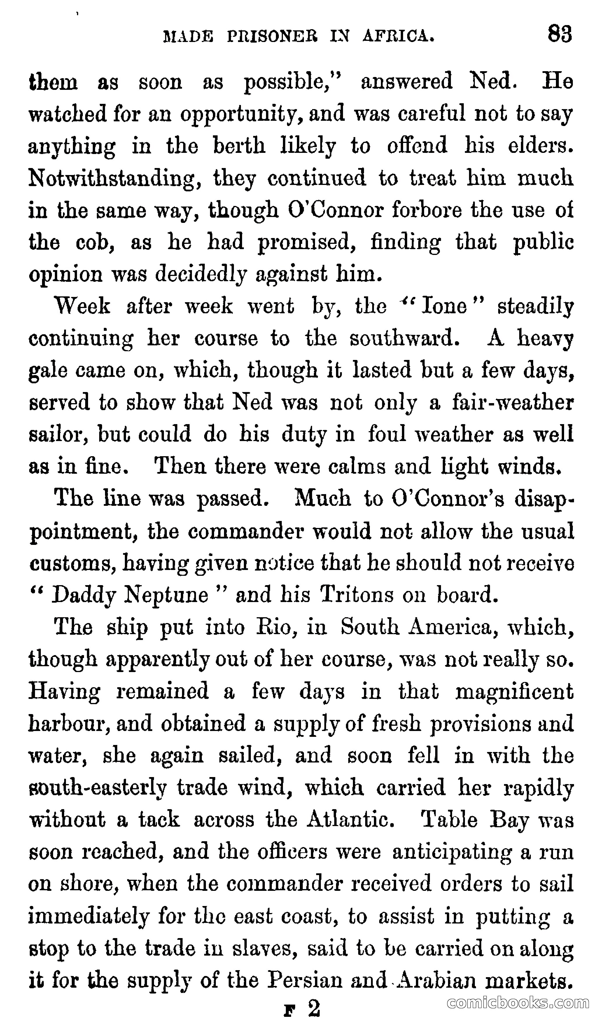 Ned Garth; or, Made Prisoner in Africa — page 87 of 260
