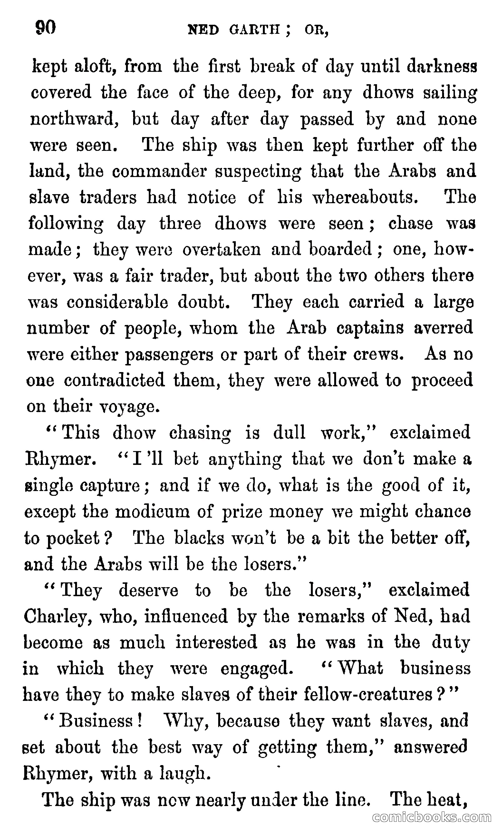Ned Garth; or, Made Prisoner in Africa — page 94 of 260