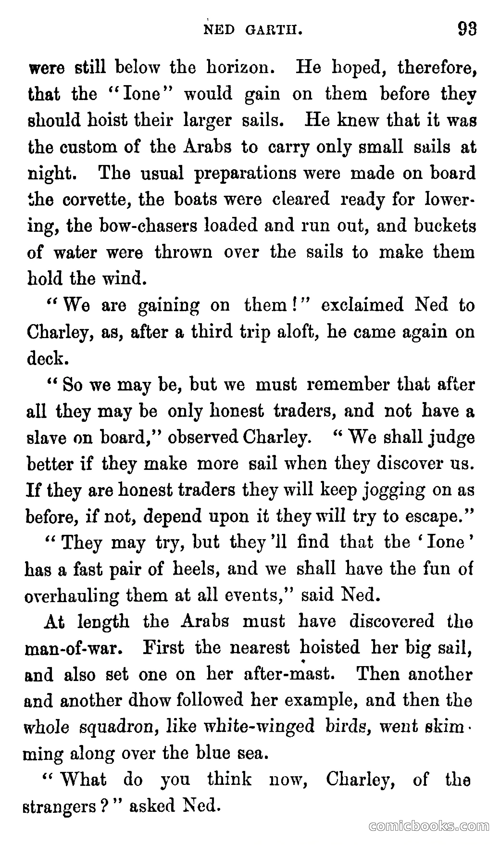 Ned Garth; or, Made Prisoner in Africa — page 97 of 260