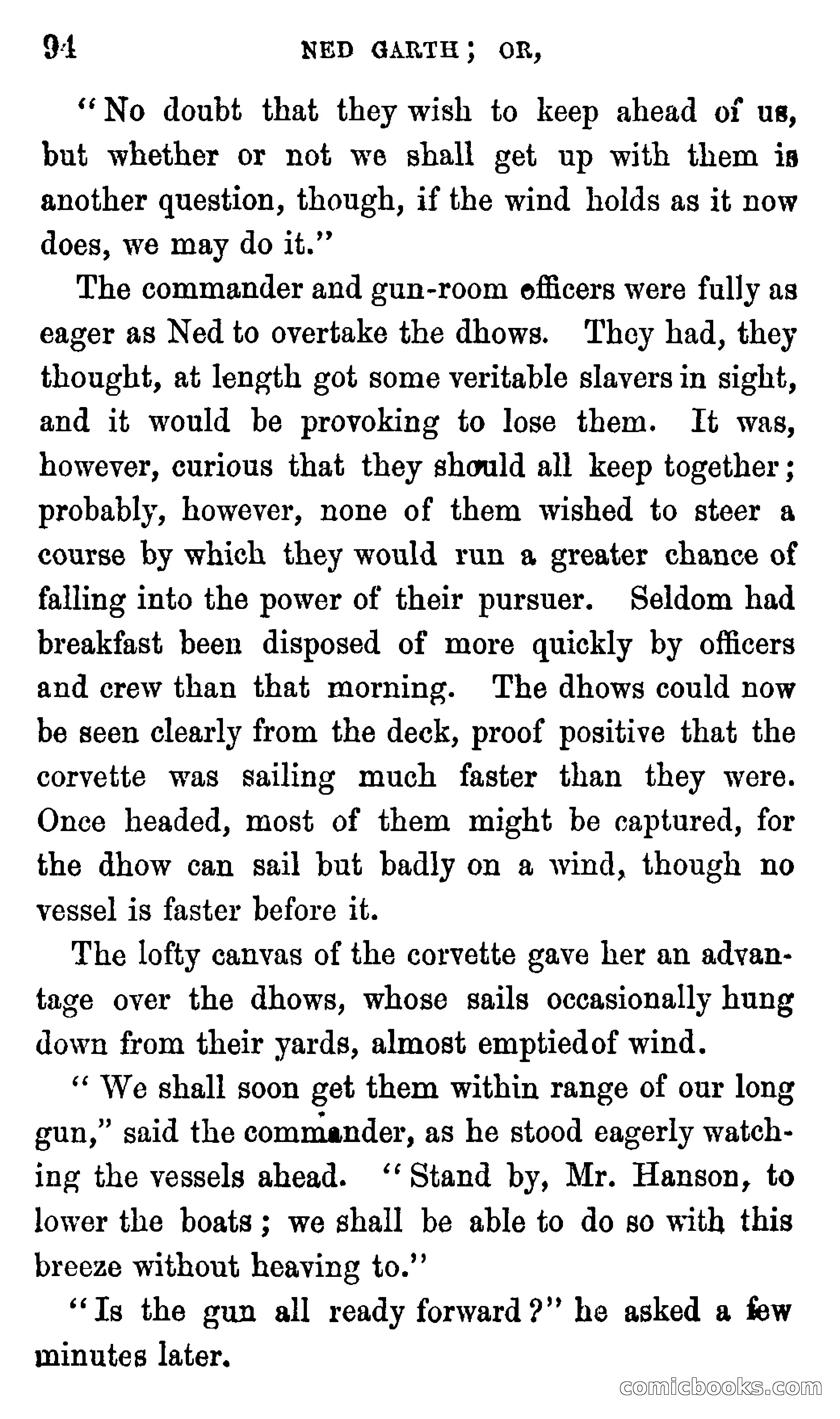 Ned Garth; or, Made Prisoner in Africa — page 98 of 260