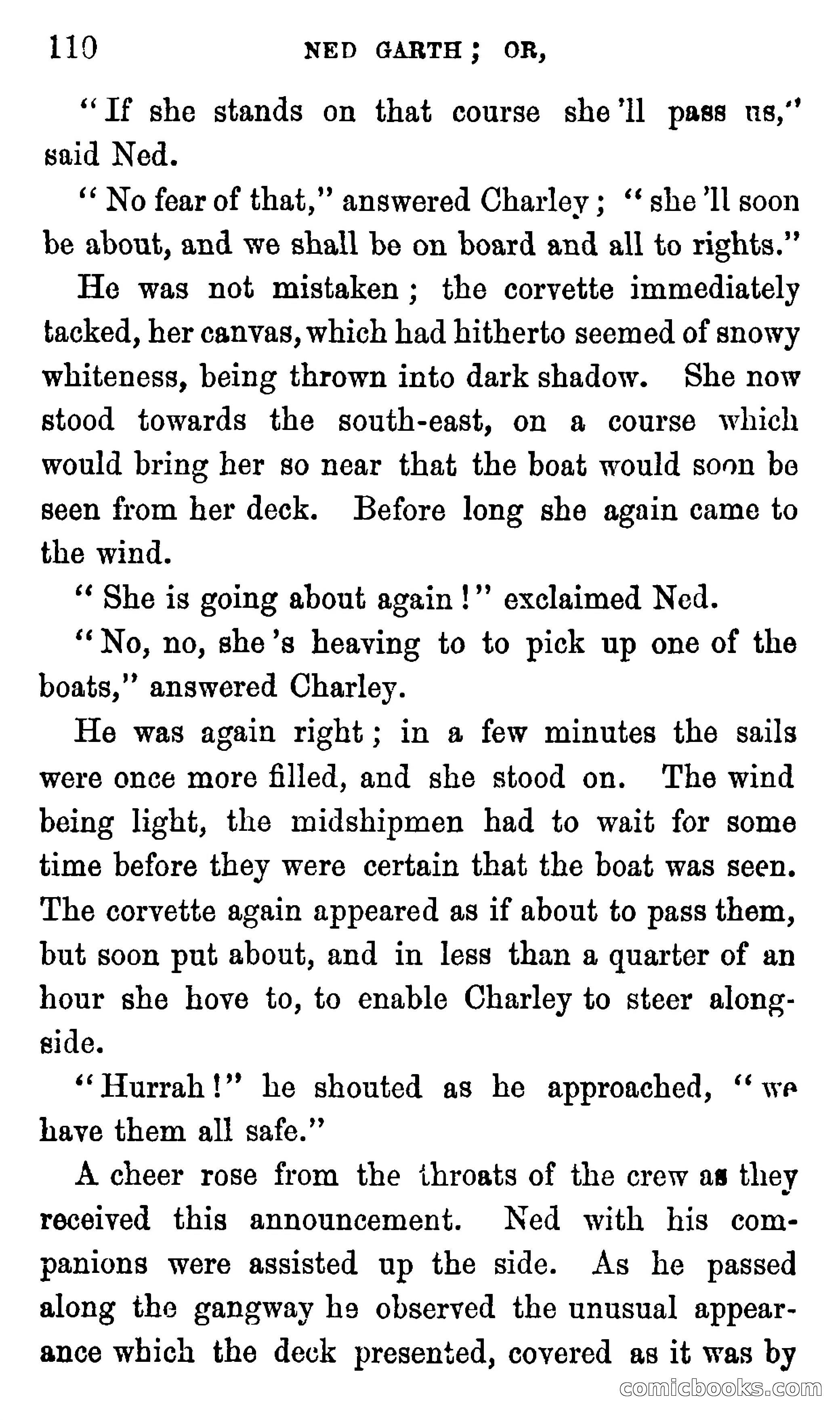 Ned Garth; or, Made Prisoner in Africa — page 114 of 260