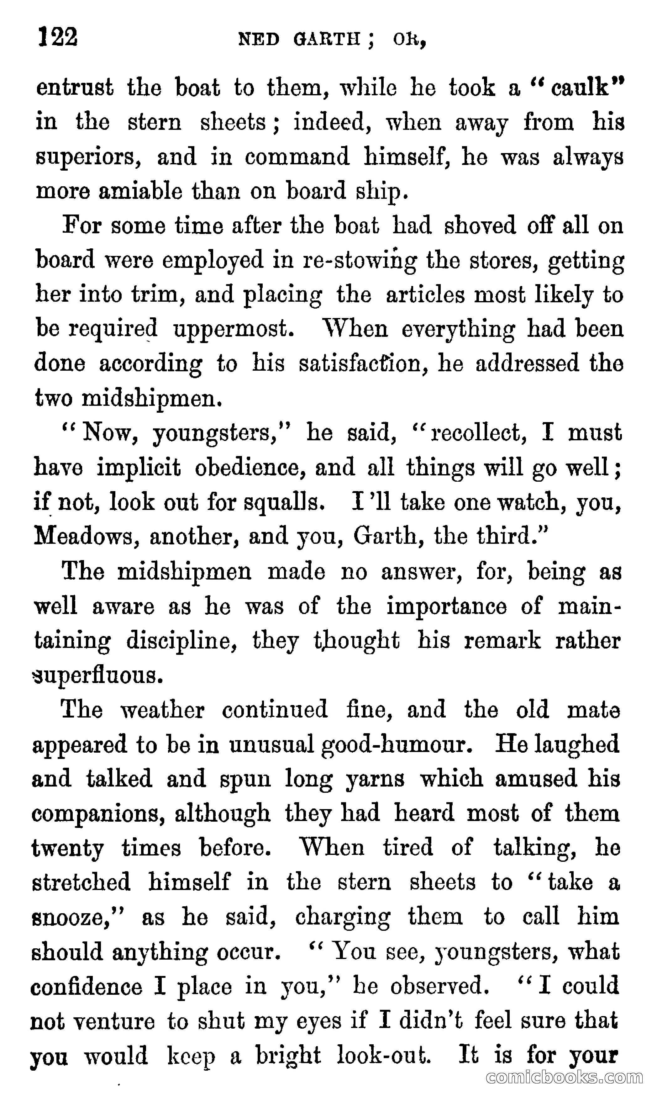 Ned Garth; or, Made Prisoner in Africa — page 126 of 260