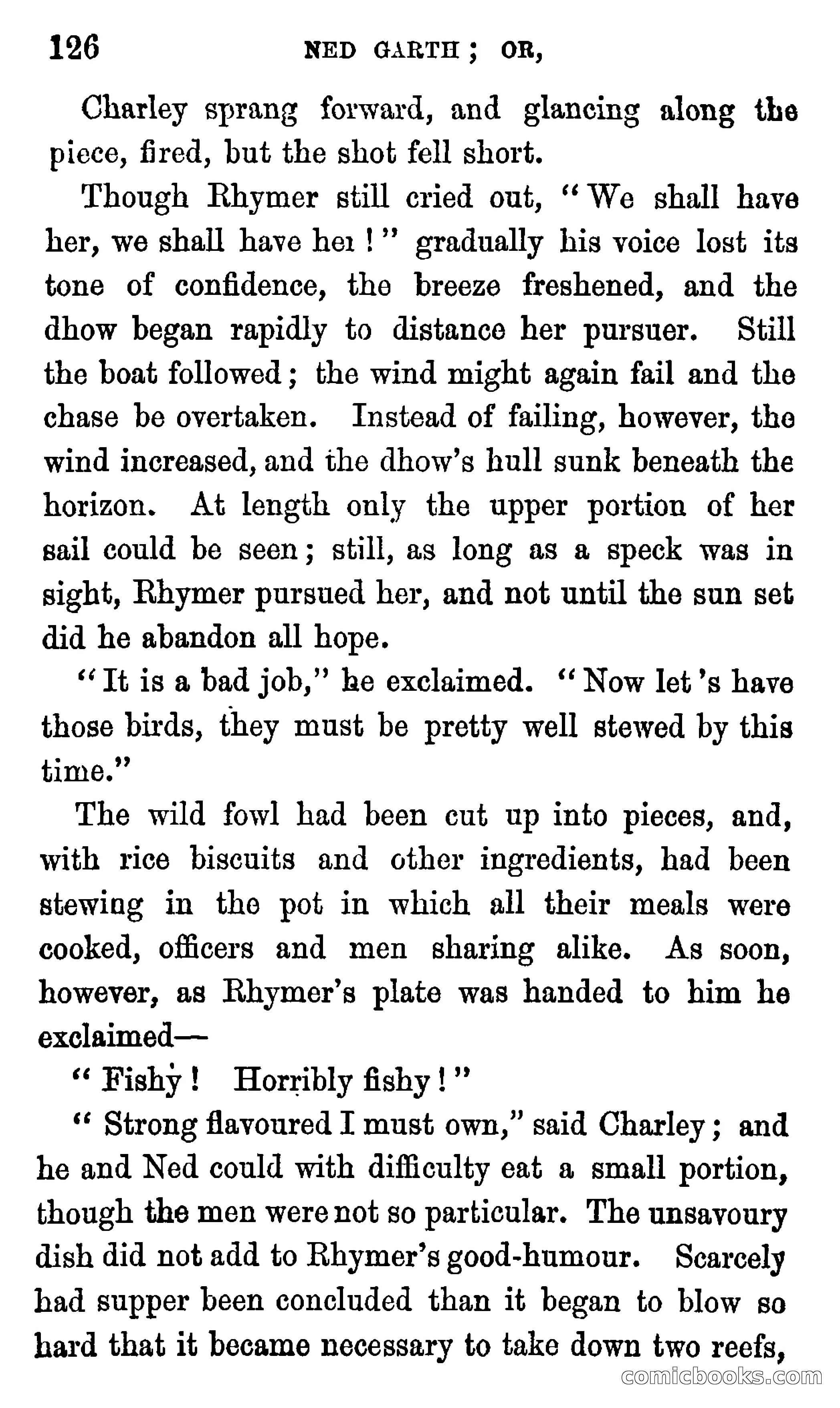 Ned Garth; or, Made Prisoner in Africa — page 130 of 260