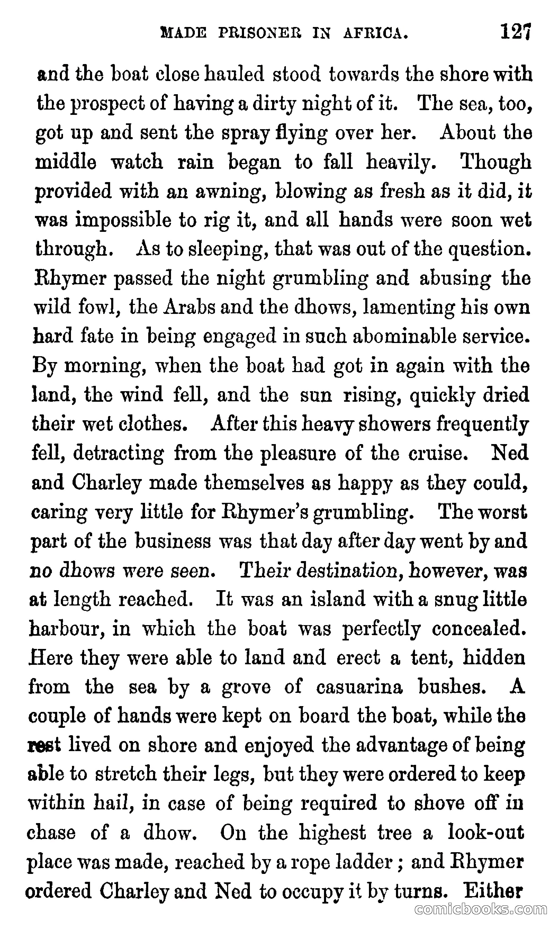 Ned Garth; or, Made Prisoner in Africa — page 131 of 260