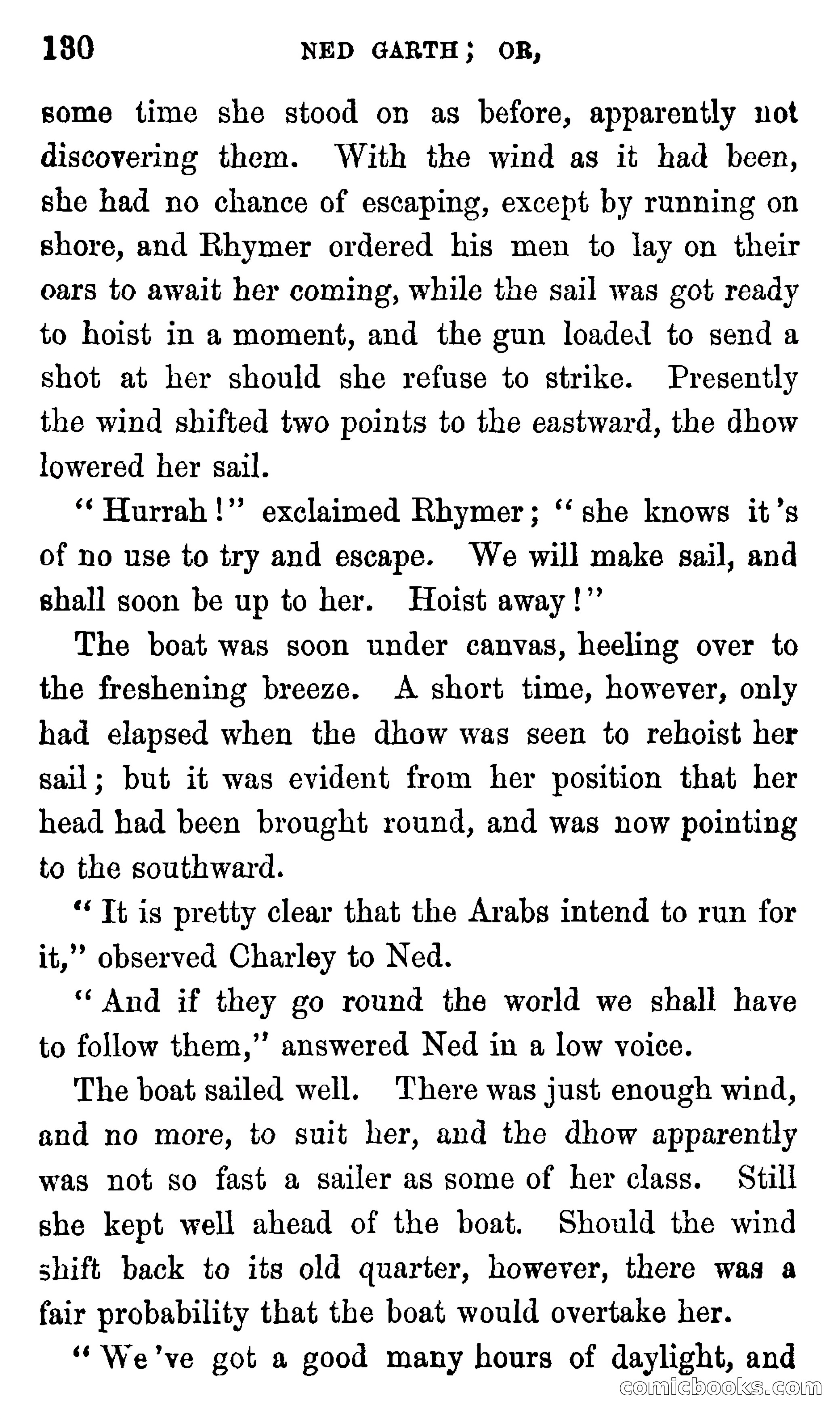 Ned Garth; or, Made Prisoner in Africa — page 134 of 260