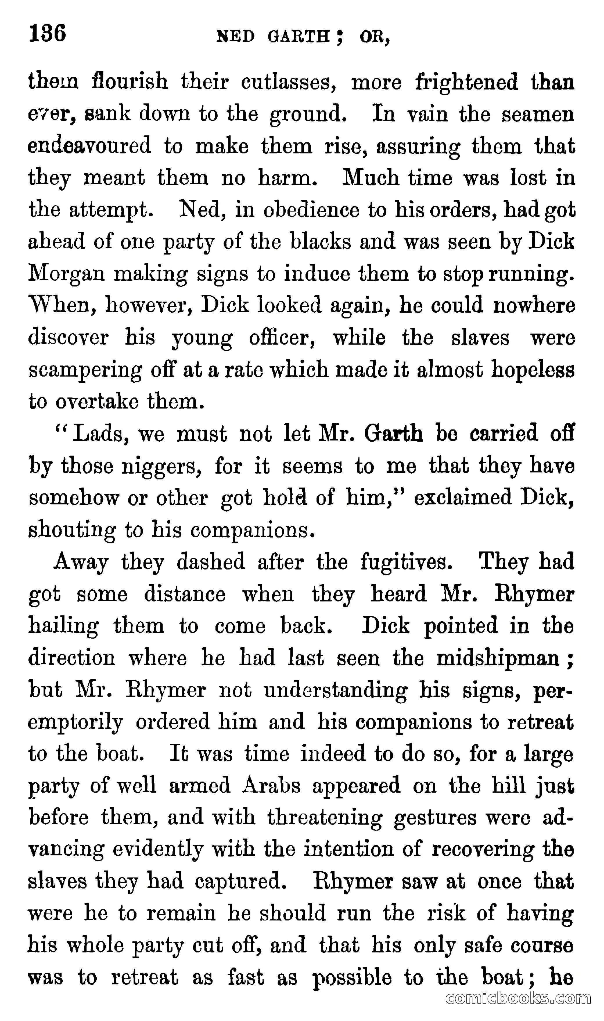 Ned Garth; or, Made Prisoner in Africa — page 140 of 260