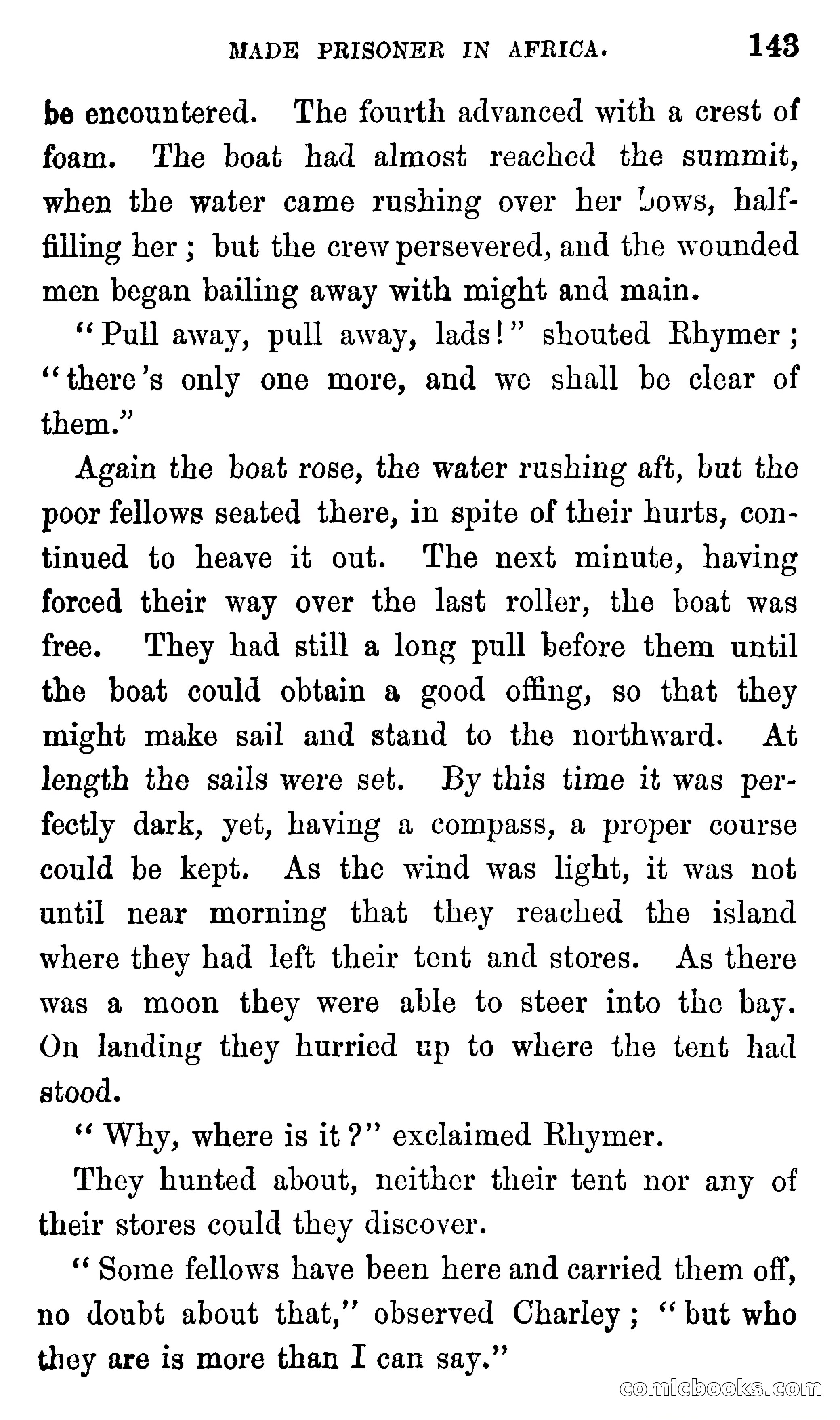 Ned Garth; or, Made Prisoner in Africa — page 147 of 260
