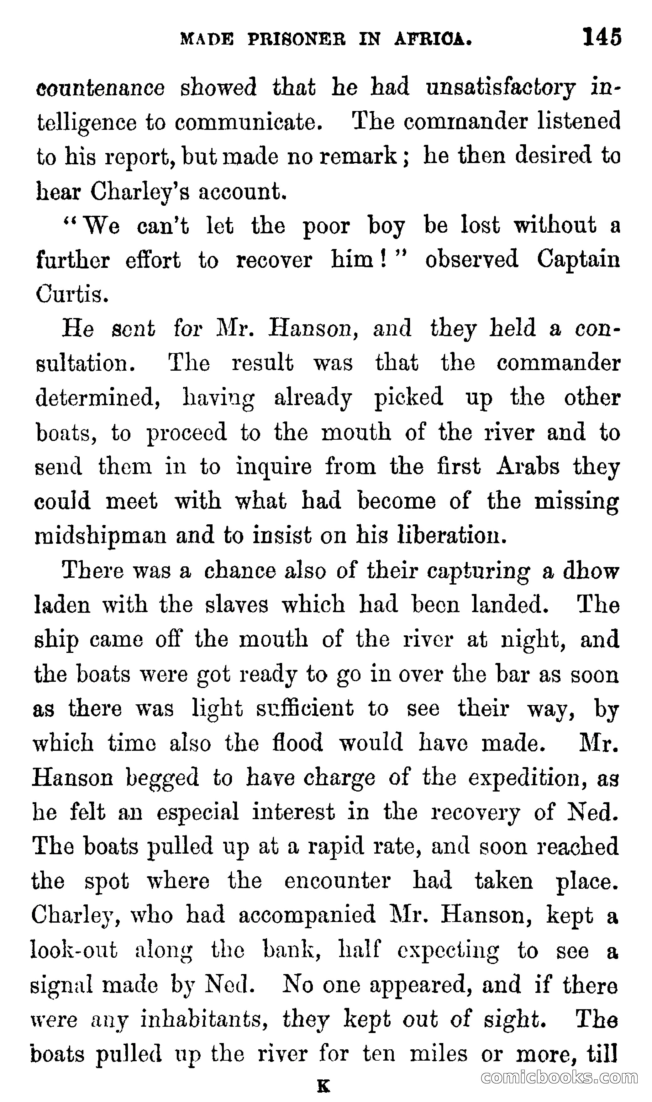 Ned Garth; or, Made Prisoner in Africa — page 149 of 260