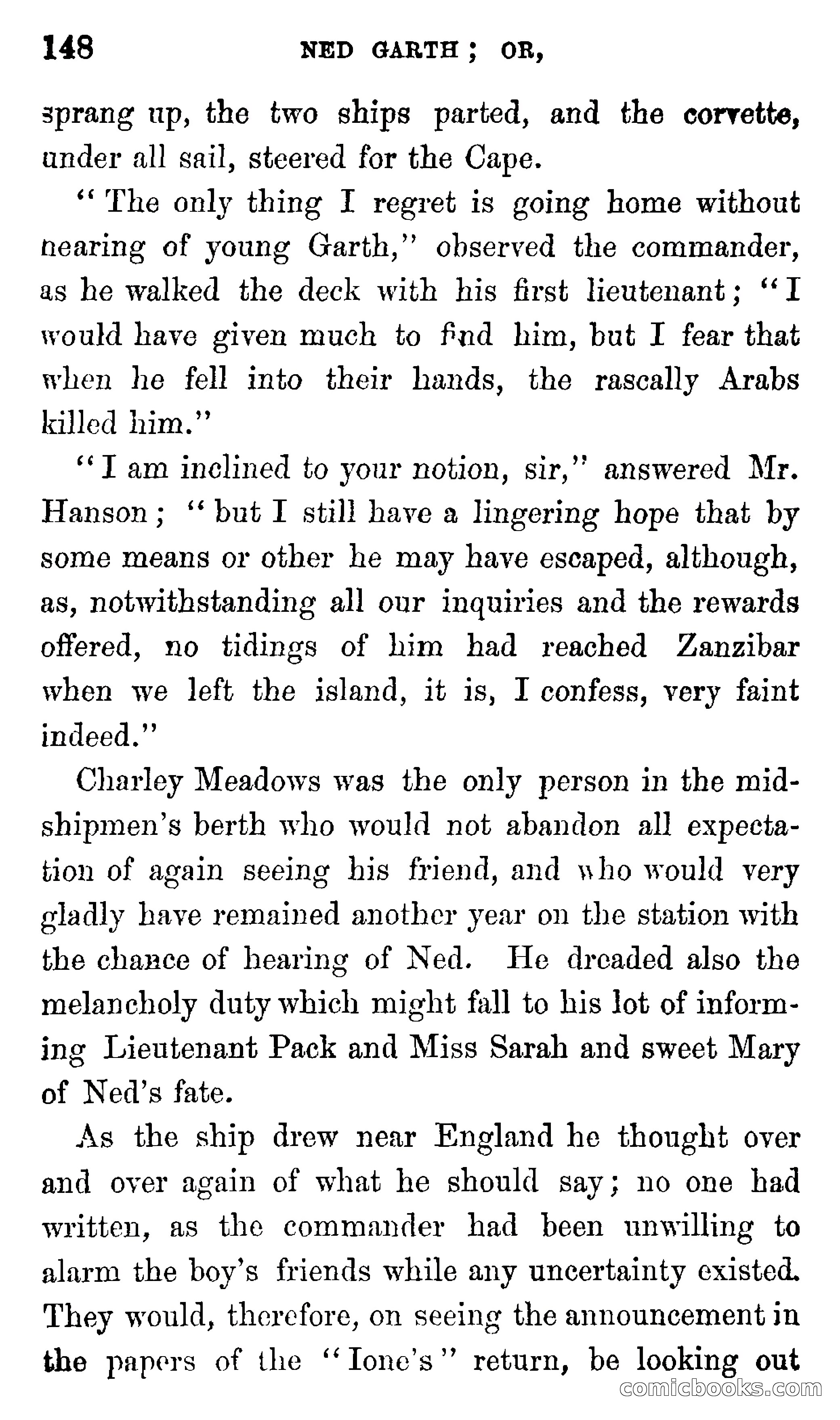 Ned Garth; or, Made Prisoner in Africa — page 152 of 260
