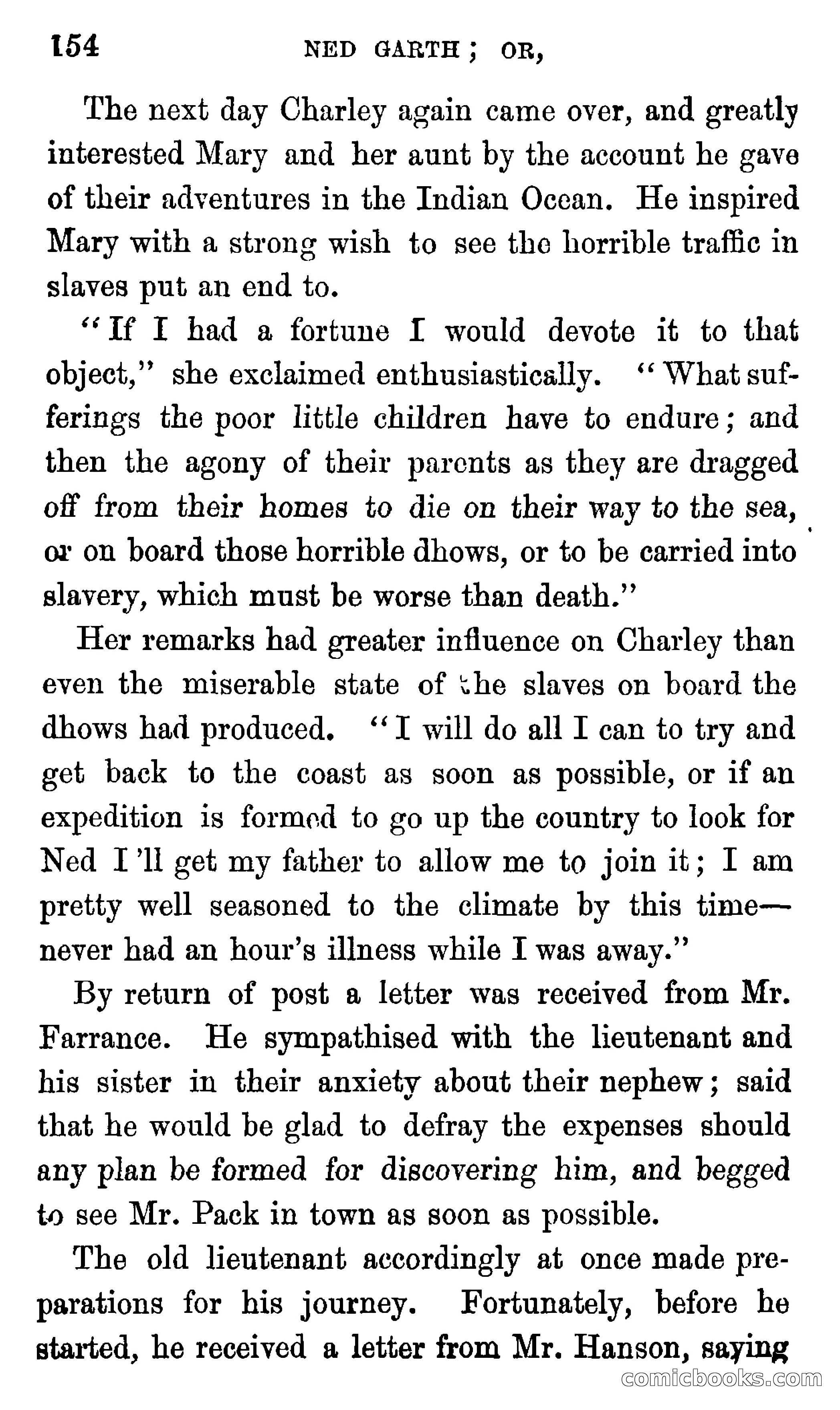 Ned Garth; or, Made Prisoner in Africa — page 158 of 260
