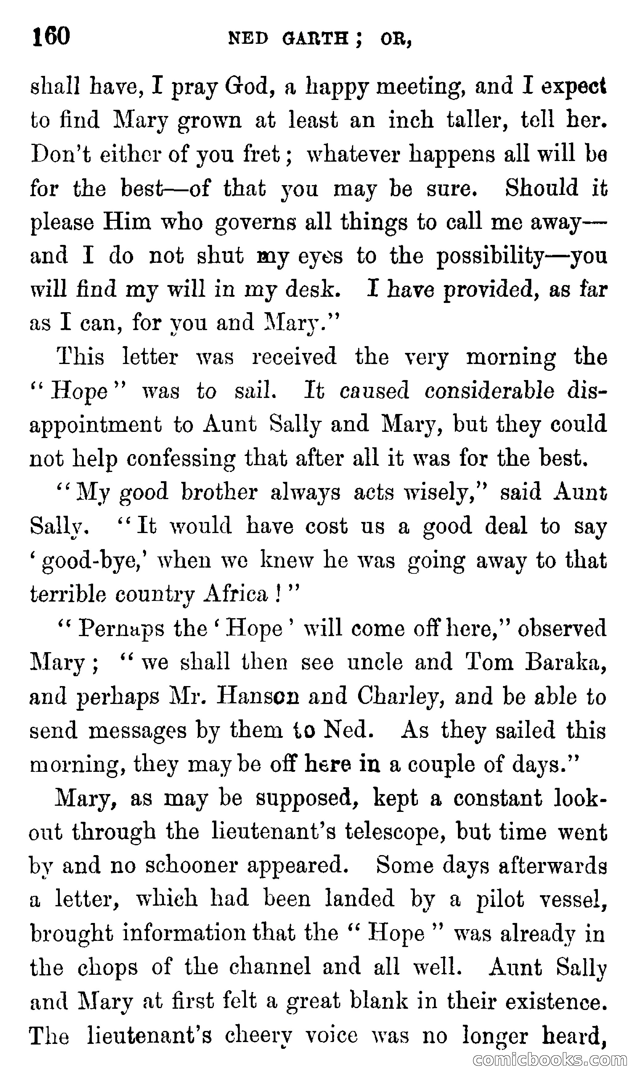 Ned Garth; or, Made Prisoner in Africa — page 164 of 260