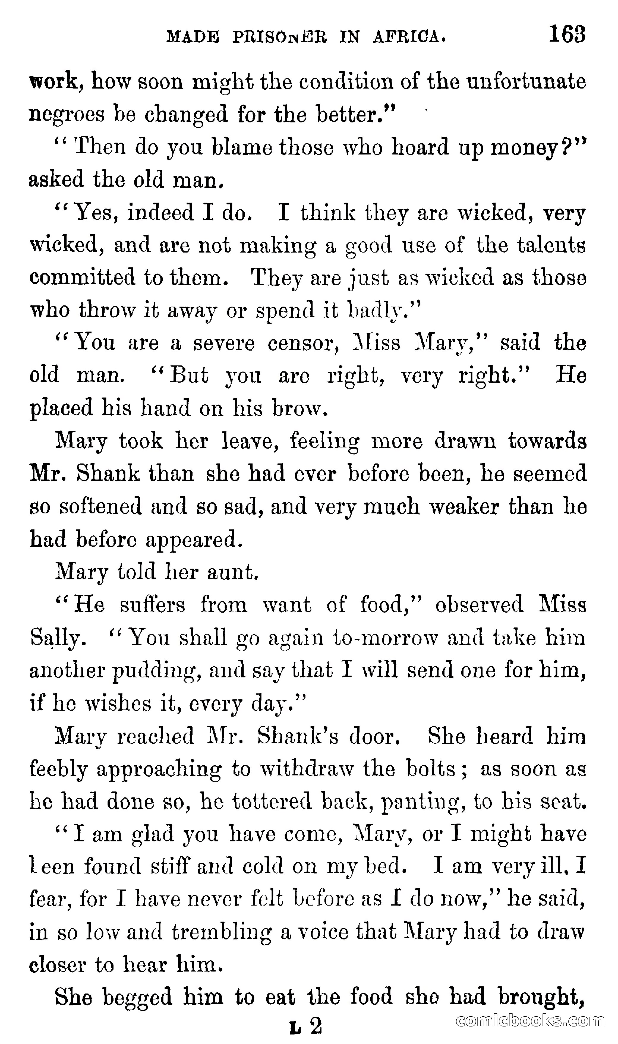 Ned Garth; or, Made Prisoner in Africa — page 167 of 260