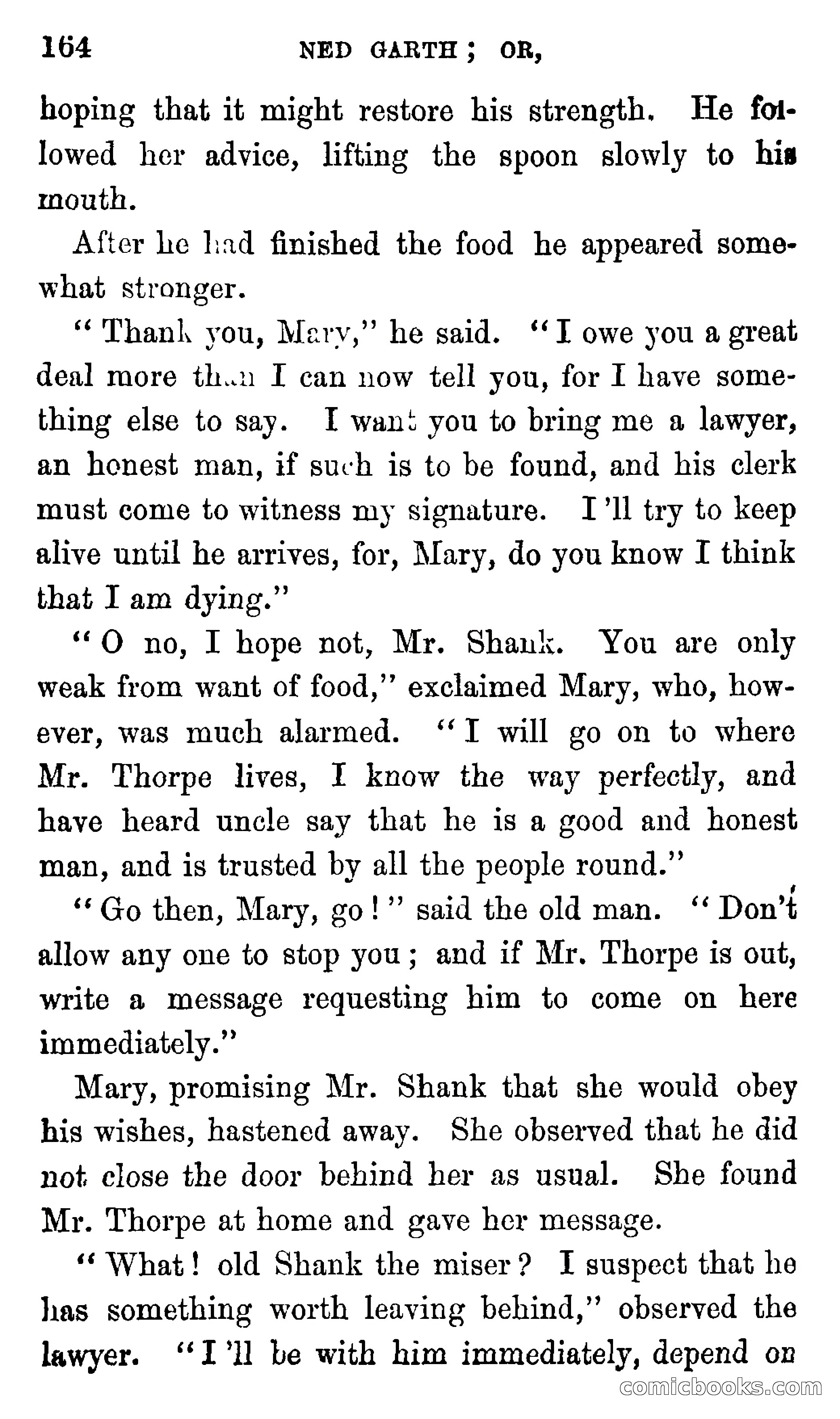 Ned Garth; or, Made Prisoner in Africa — page 168 of 260