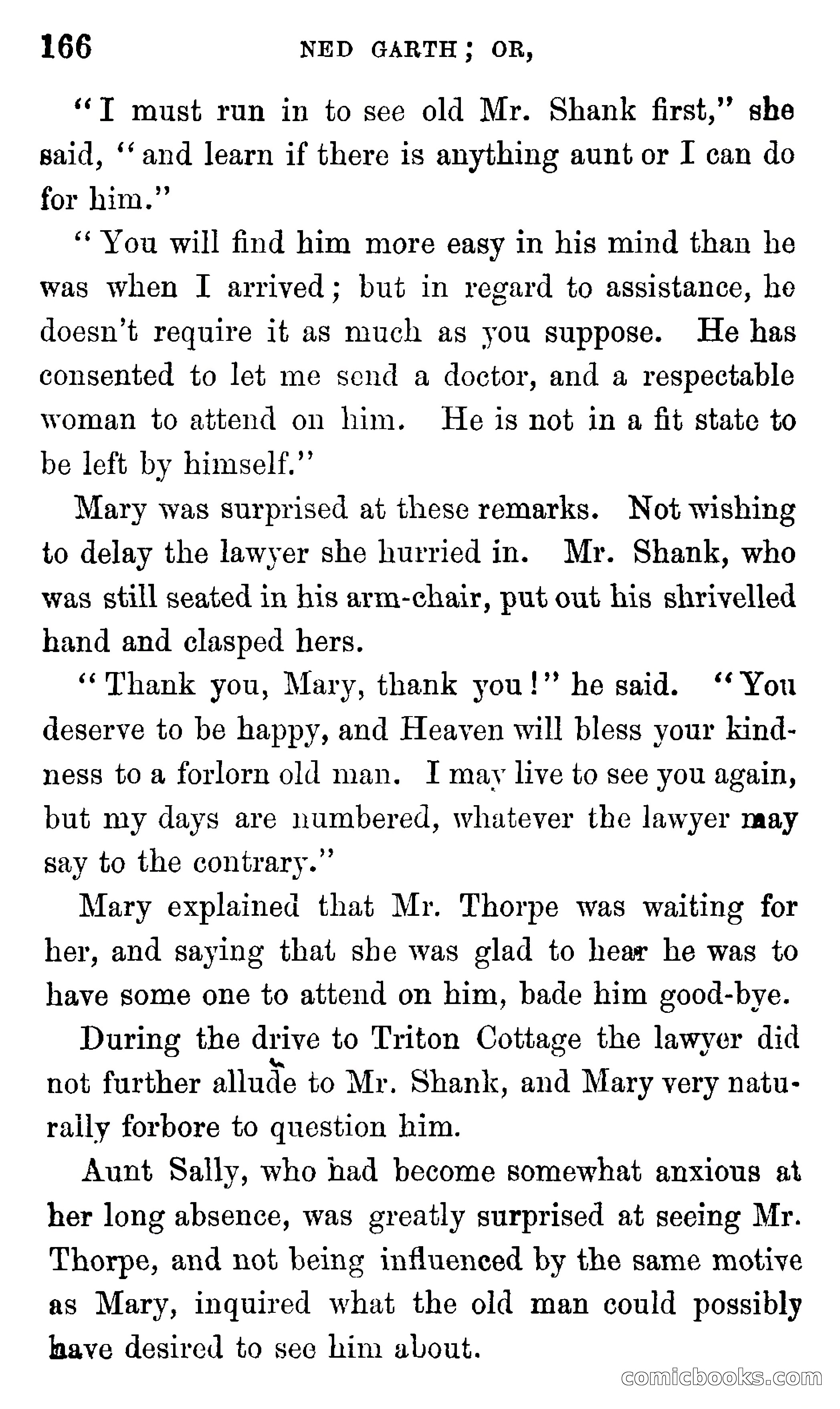 Ned Garth; or, Made Prisoner in Africa — page 170 of 260