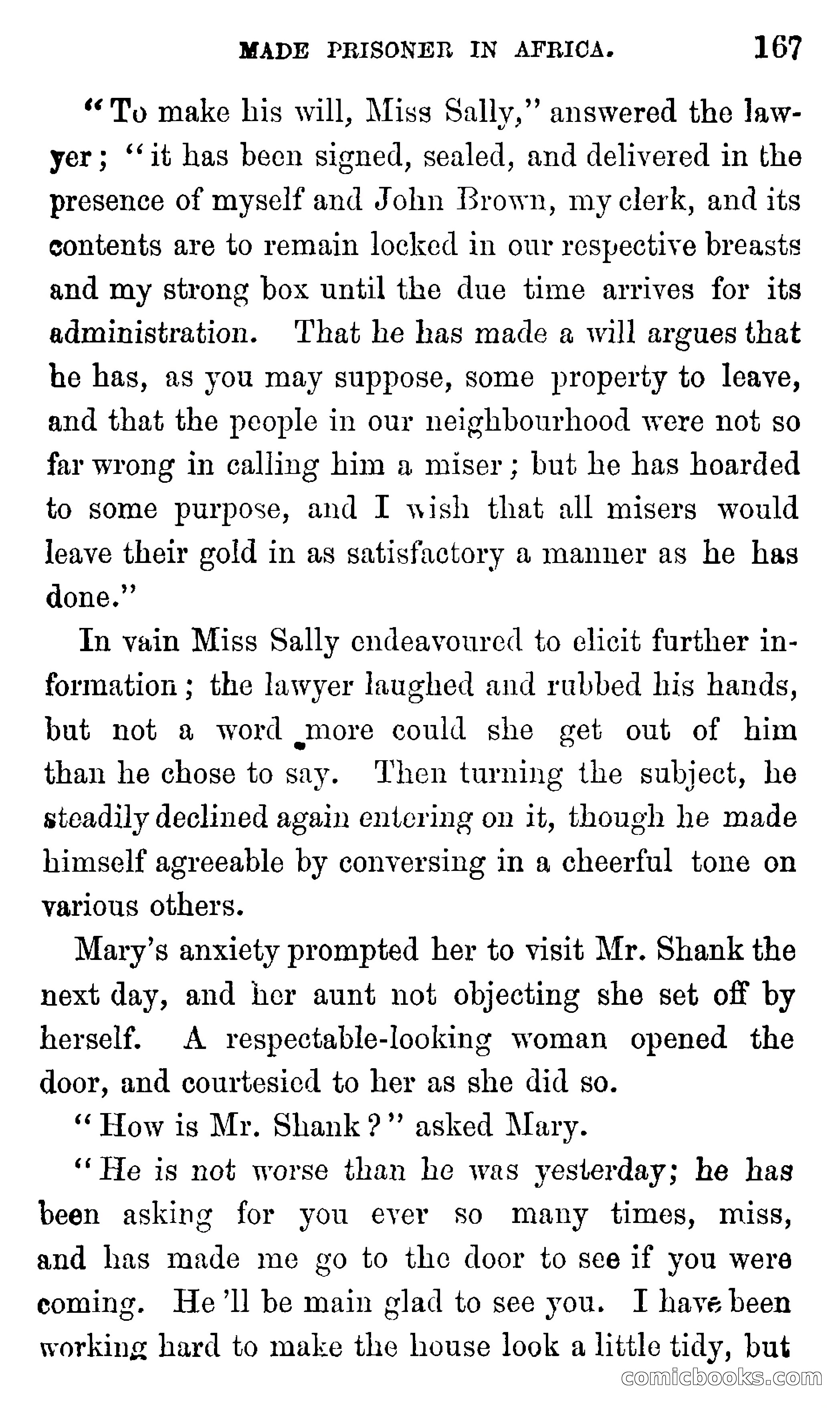 Ned Garth; or, Made Prisoner in Africa — page 171 of 260
