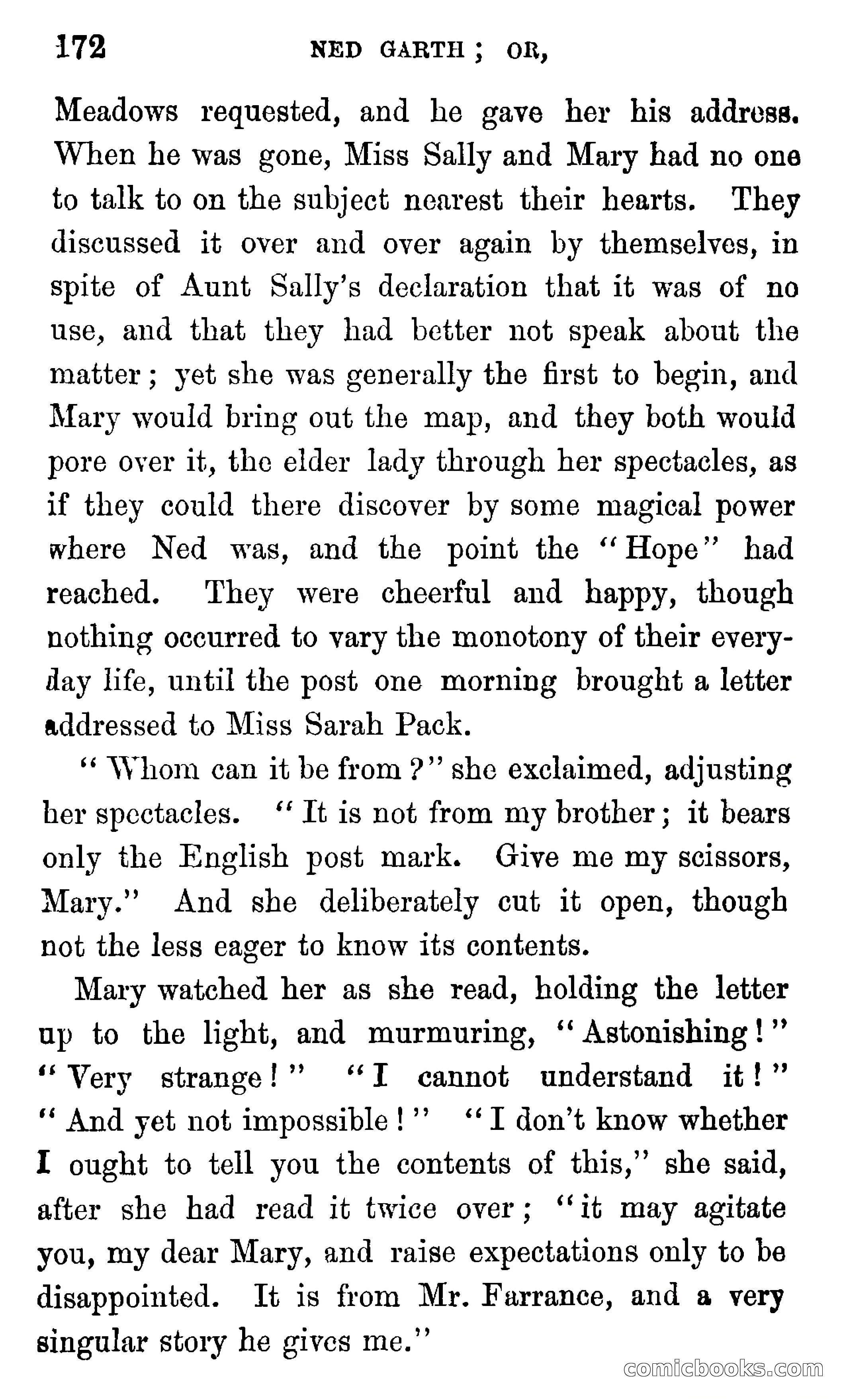 Ned Garth; or, Made Prisoner in Africa — page 176 of 260