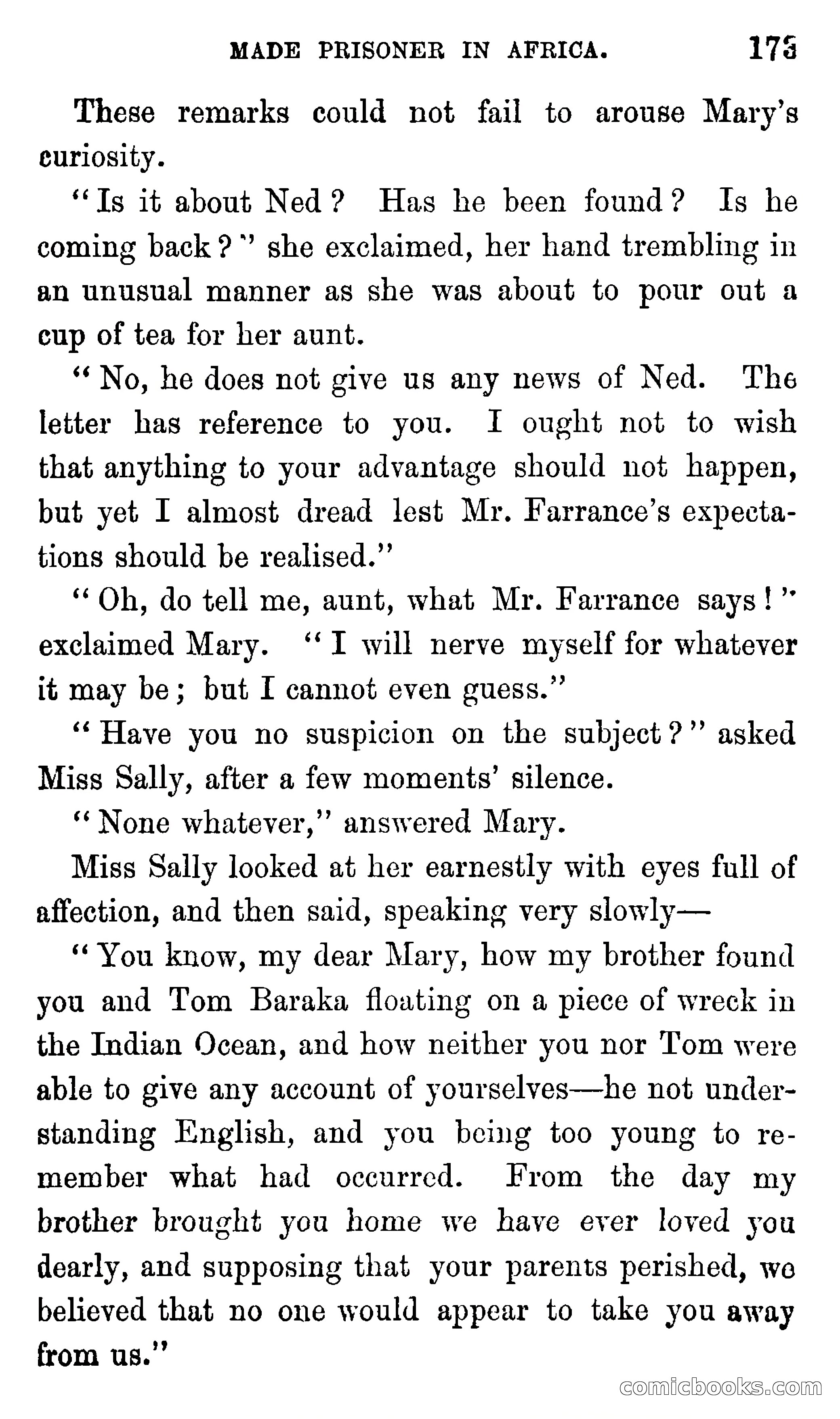 Ned Garth; or, Made Prisoner in Africa — page 177 of 260