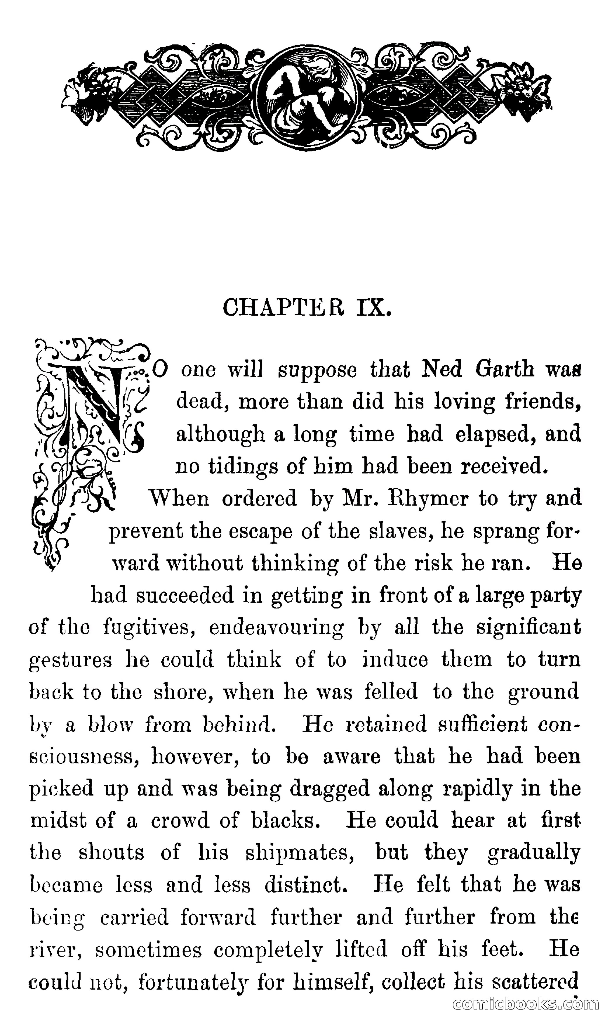 Ned Garth; or, Made Prisoner in Africa — page 182 of 260