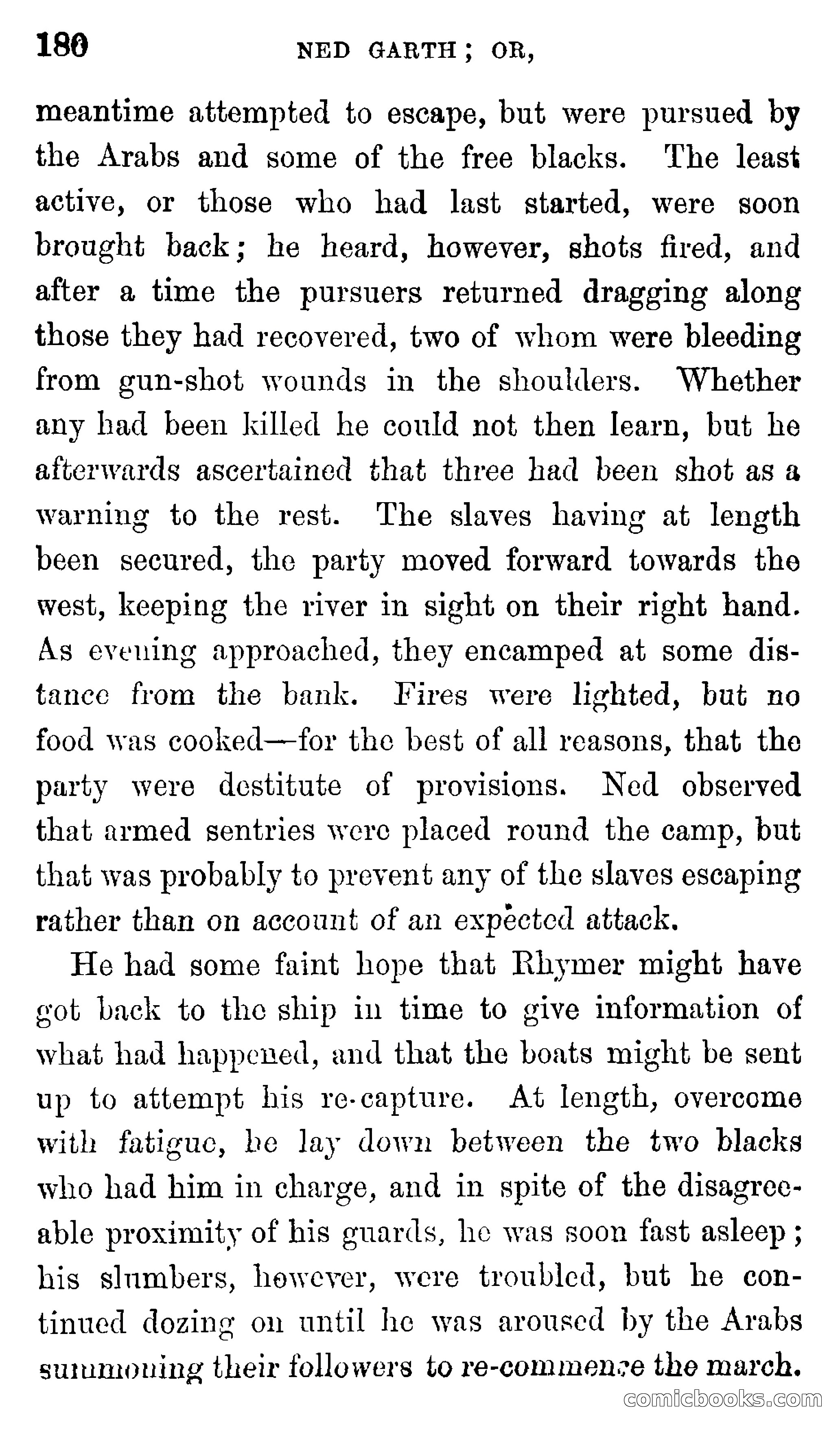 Ned Garth; or, Made Prisoner in Africa — page 184 of 260