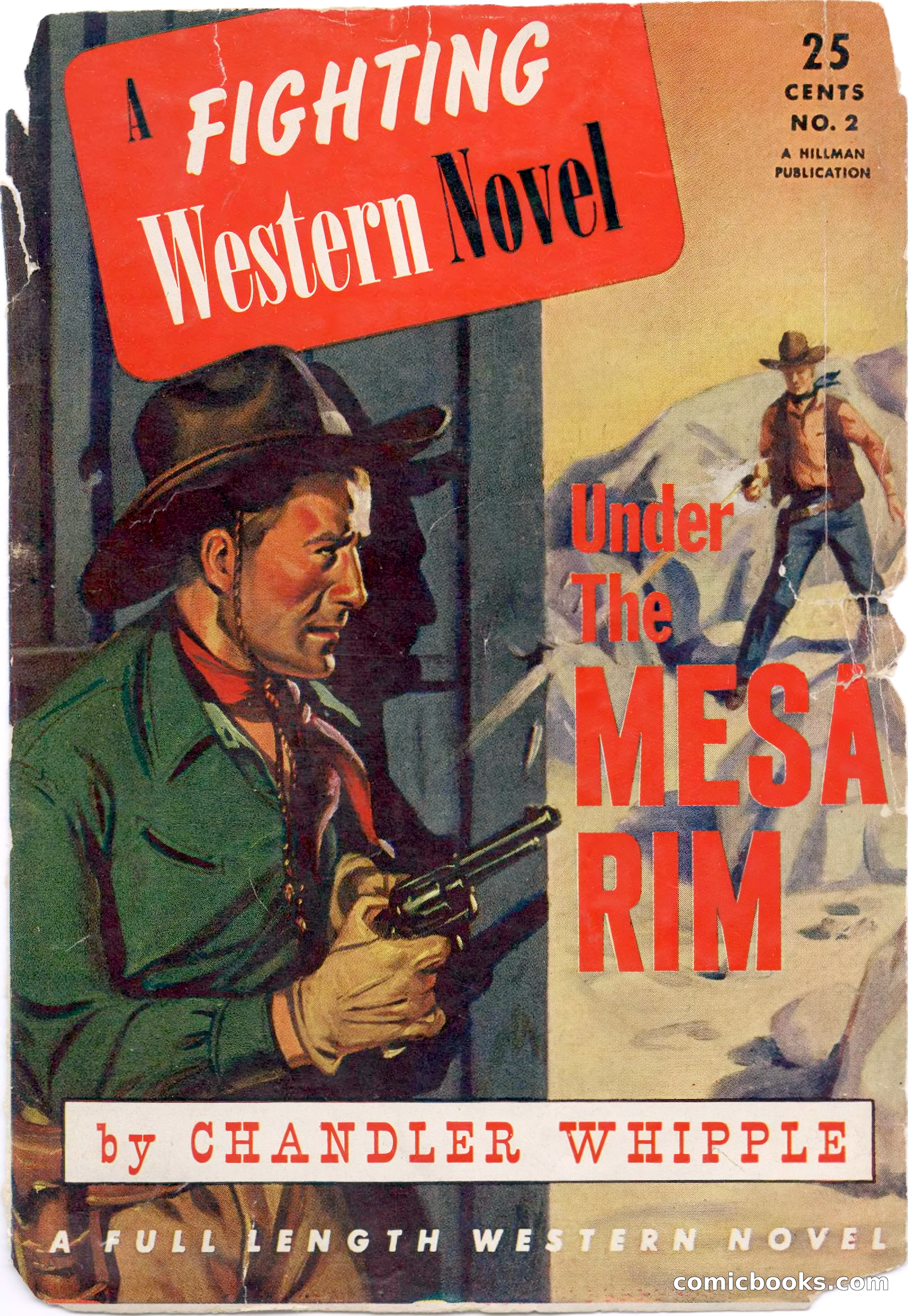 Fighting Western Novel No. 2: Under The Mesa Rim