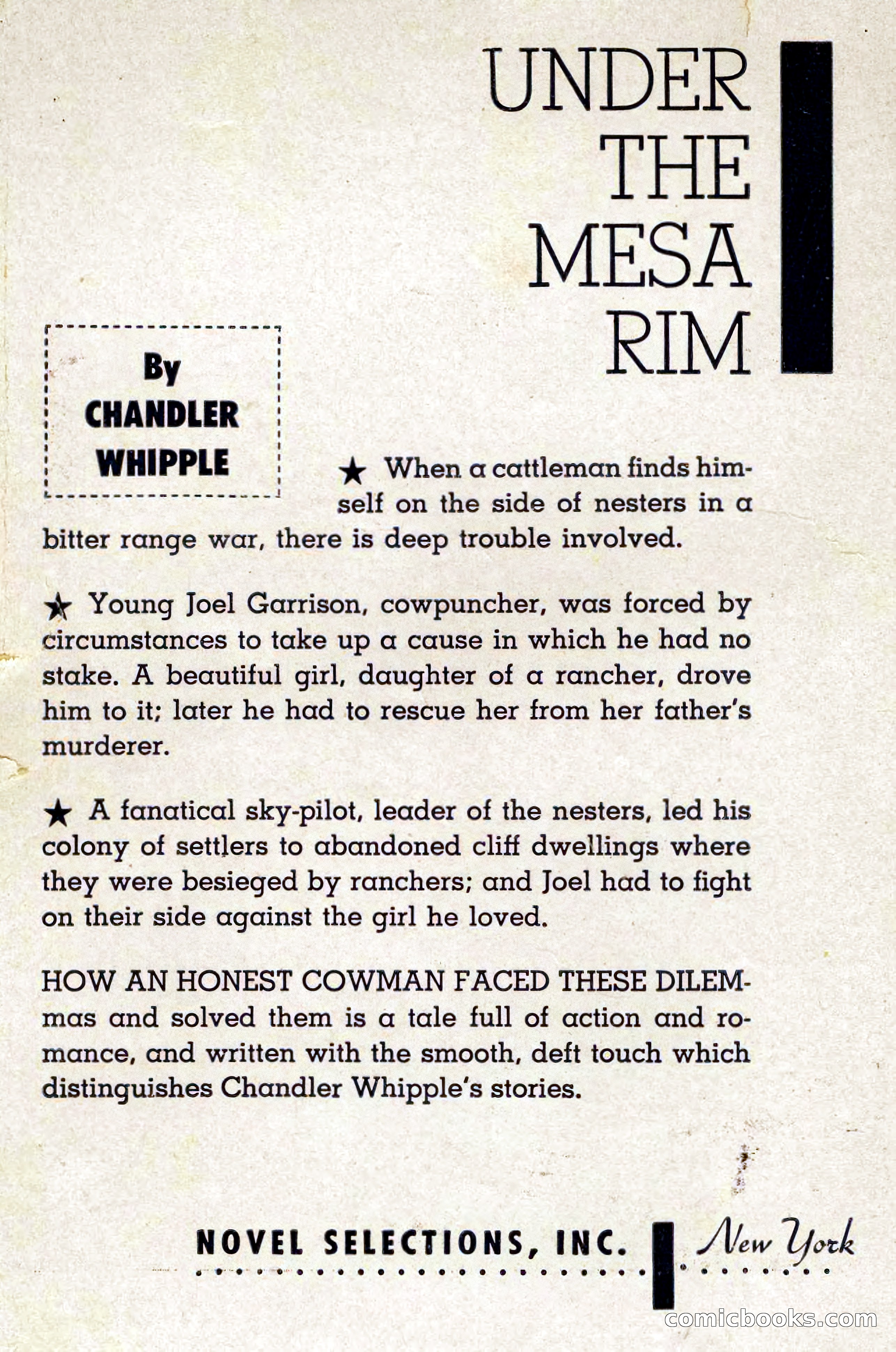 Fighting Western Novel No. 2: Under The Mesa Rim — page 2 of 133