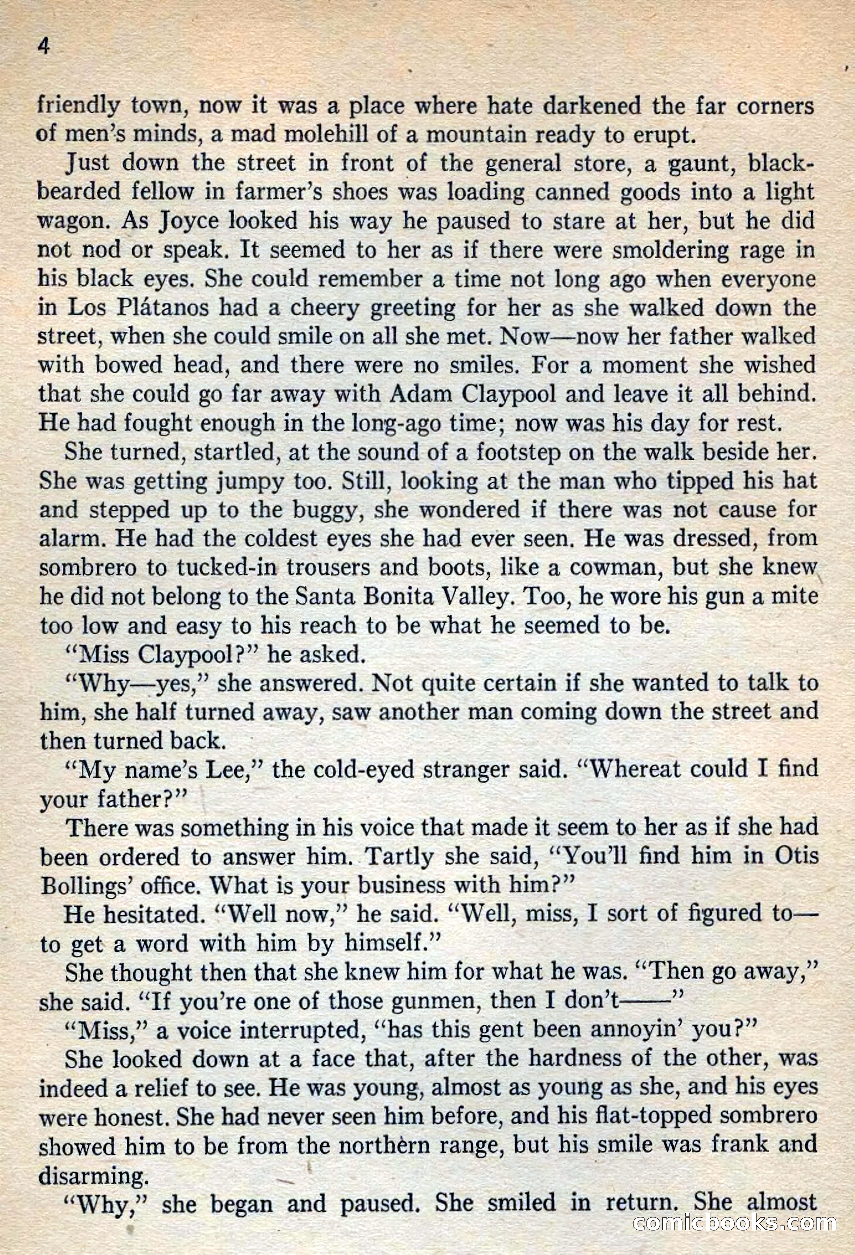 Fighting Western Novel No. 2: Under The Mesa Rim — page 6 of 133