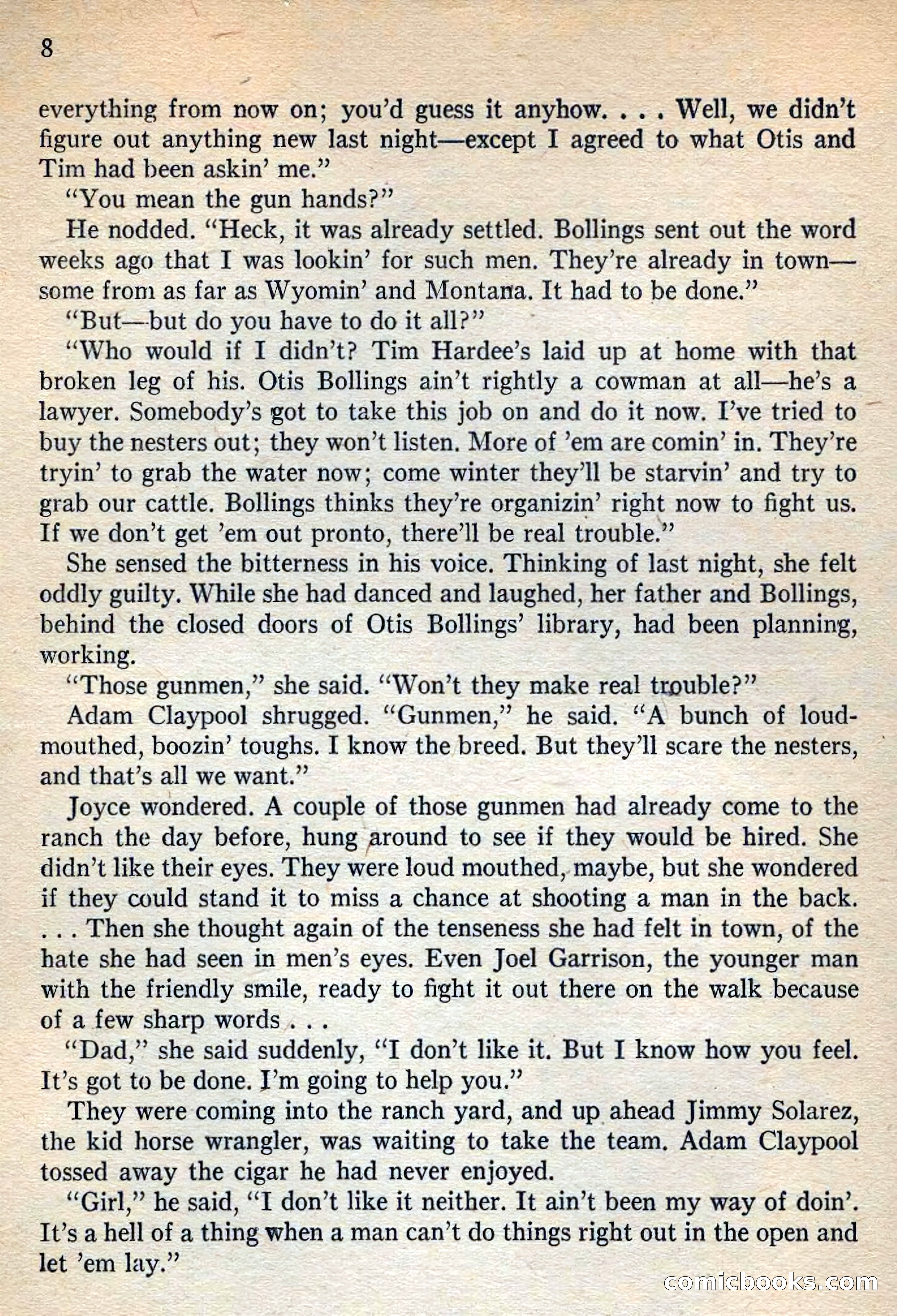 Fighting Western Novel No. 2: Under The Mesa Rim — page 10 of 133