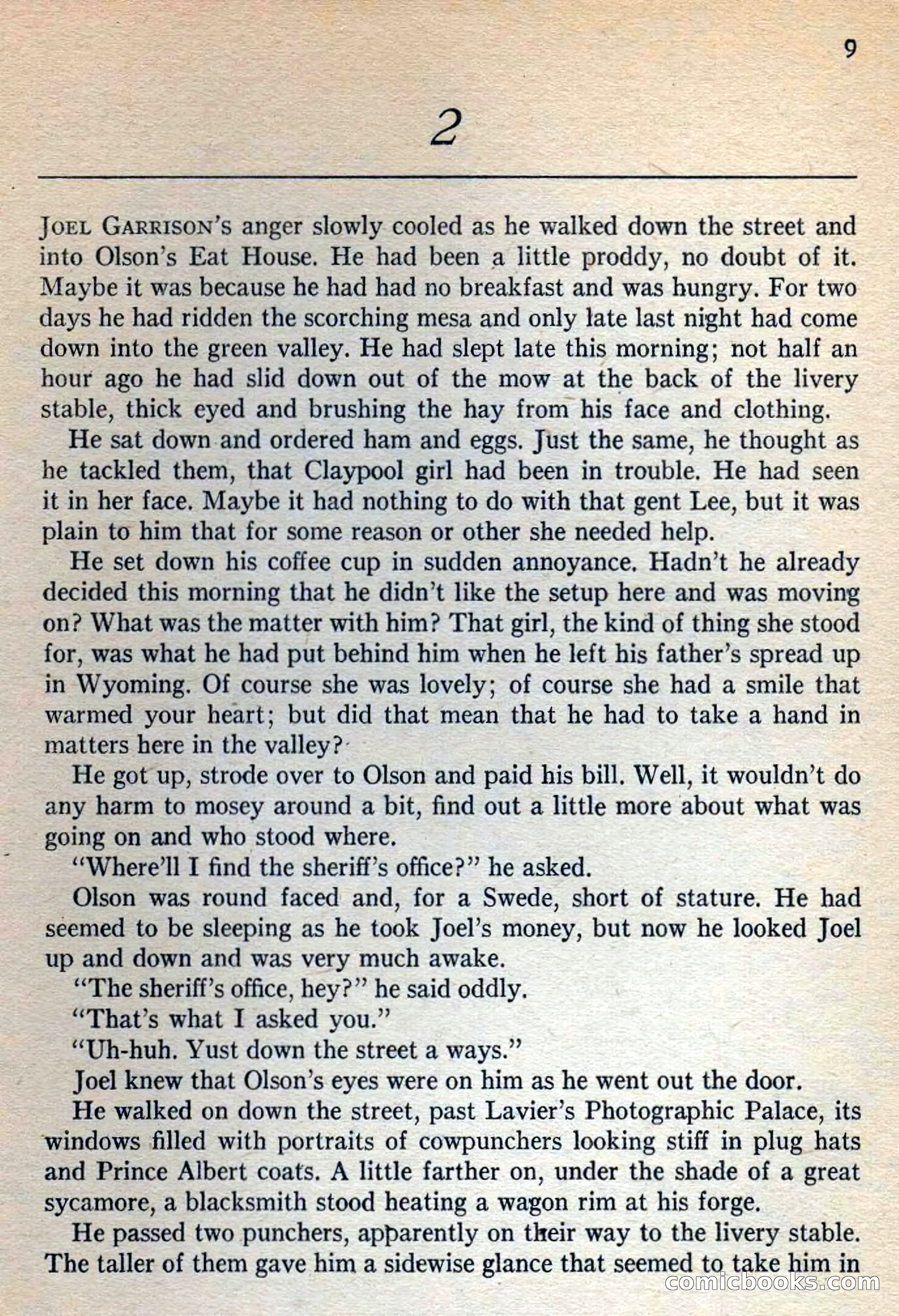 Fighting Western Novel No. 2: Under The Mesa Rim — page 11 of 133