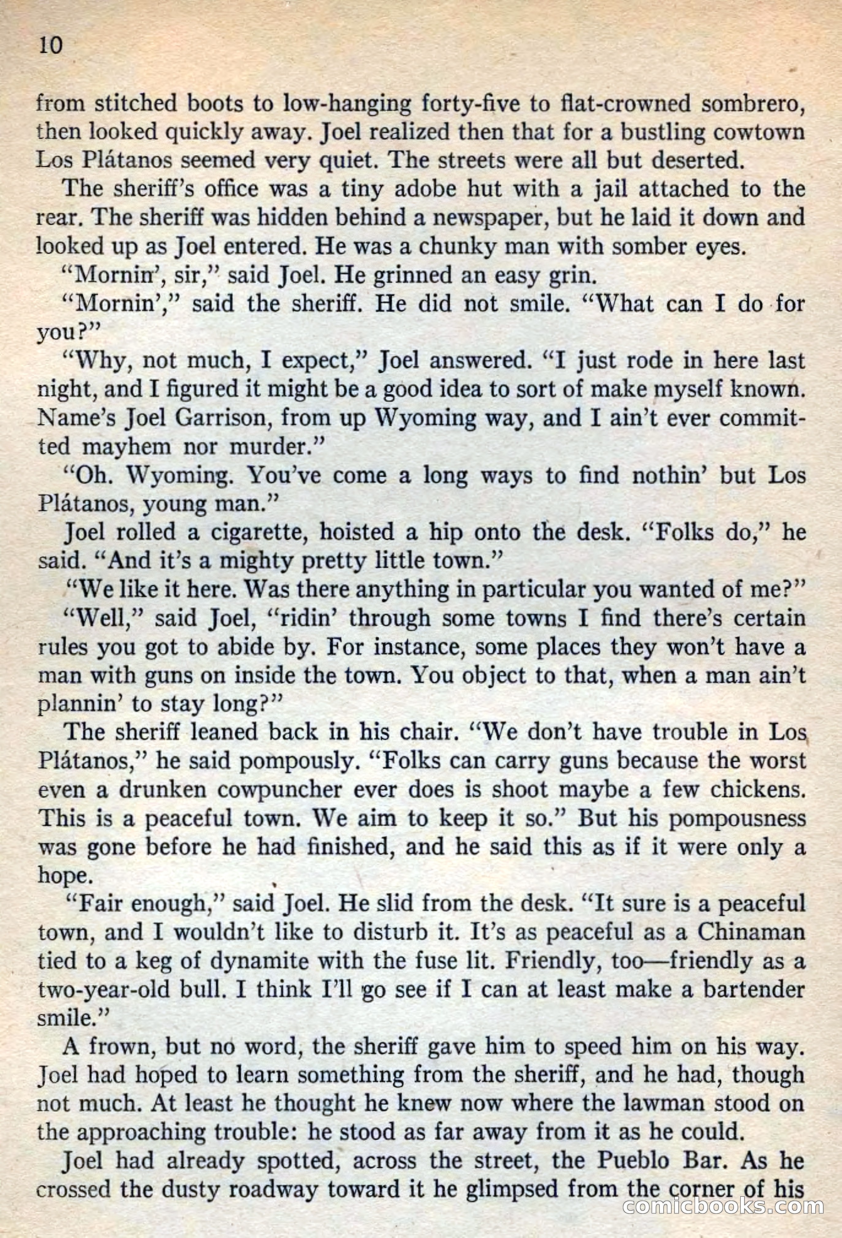 Fighting Western Novel No. 2: Under The Mesa Rim — page 12 of 133