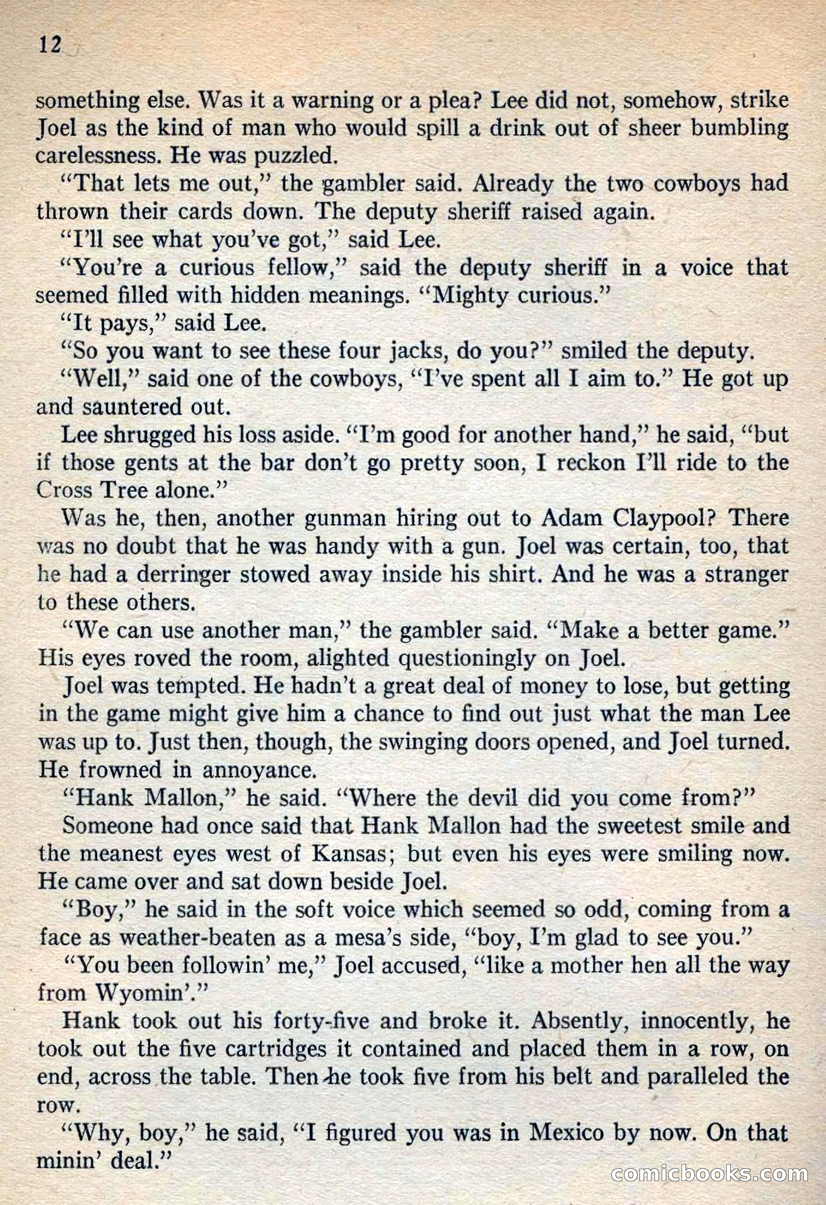 Fighting Western Novel No. 2: Under The Mesa Rim — page 14 of 133
