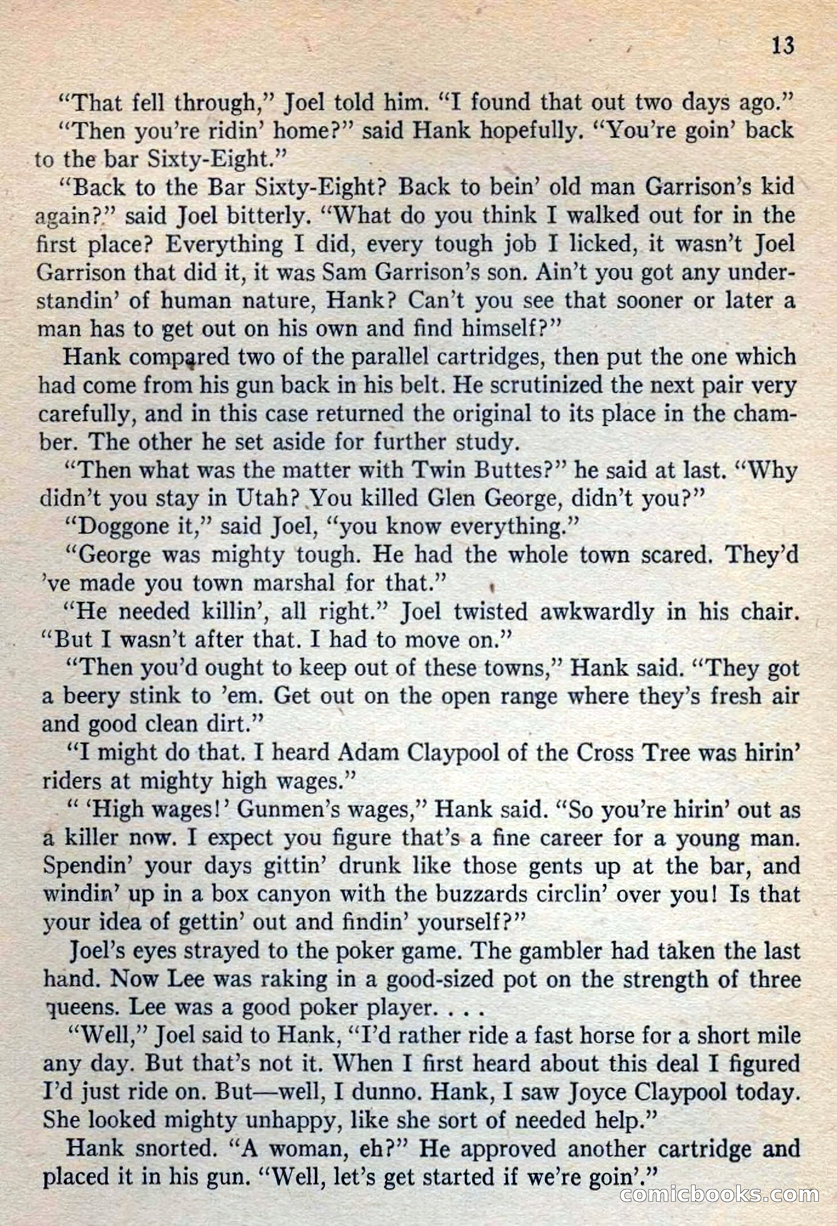 Fighting Western Novel No. 2: Under The Mesa Rim — page 15 of 133