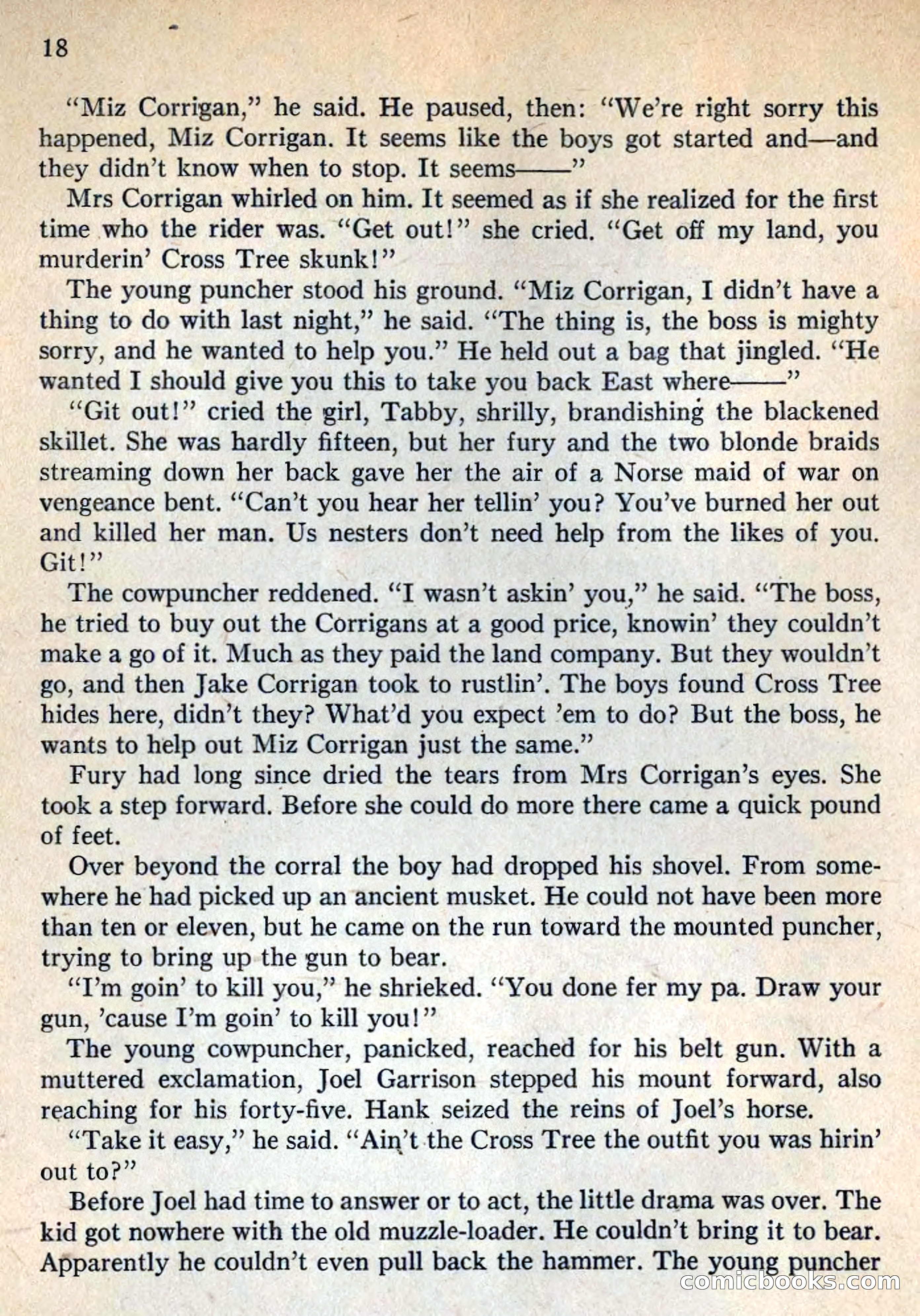 Fighting Western Novel No. 2: Under The Mesa Rim — page 20 of 133