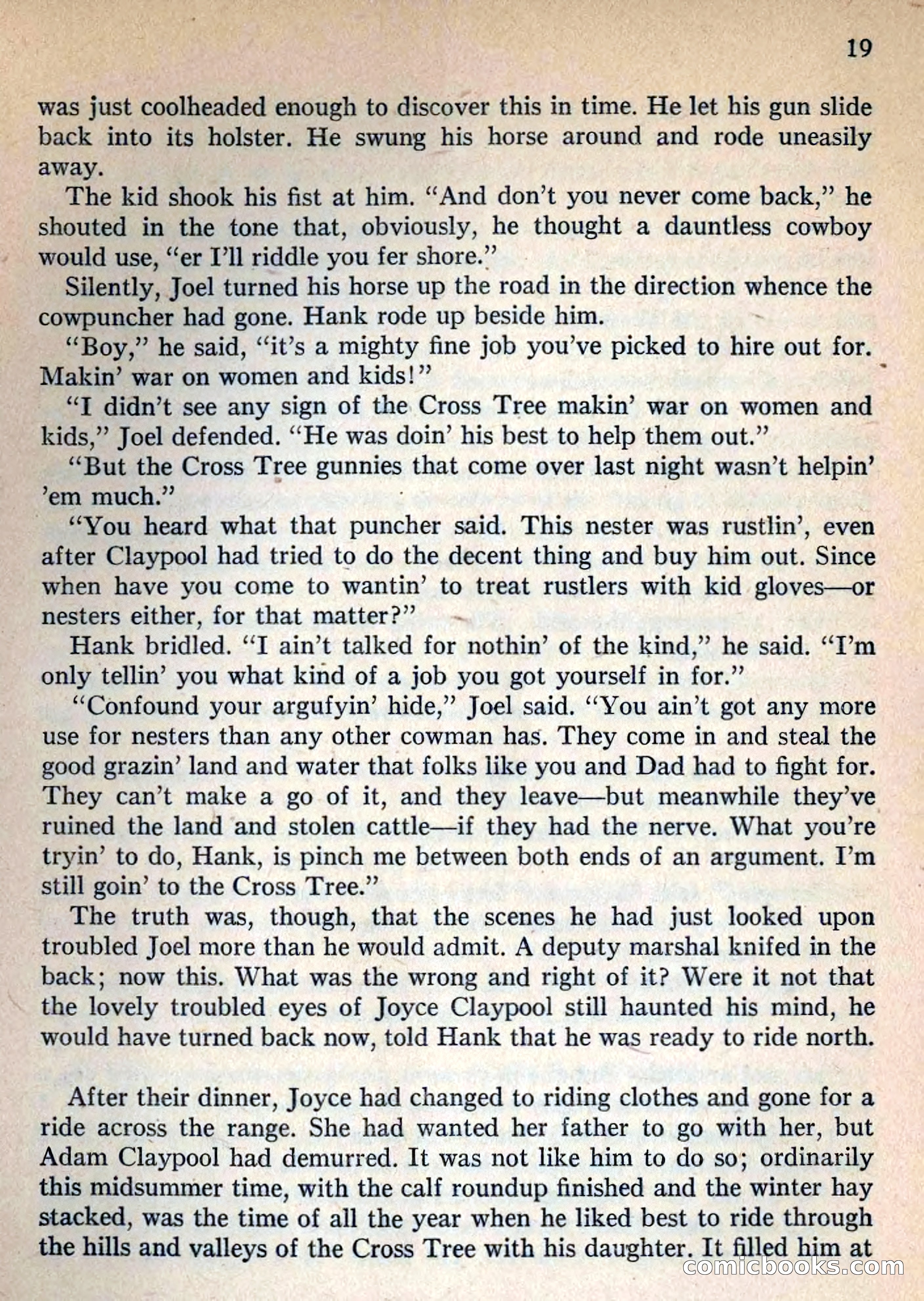 Fighting Western Novel No. 2: Under The Mesa Rim — page 21 of 133