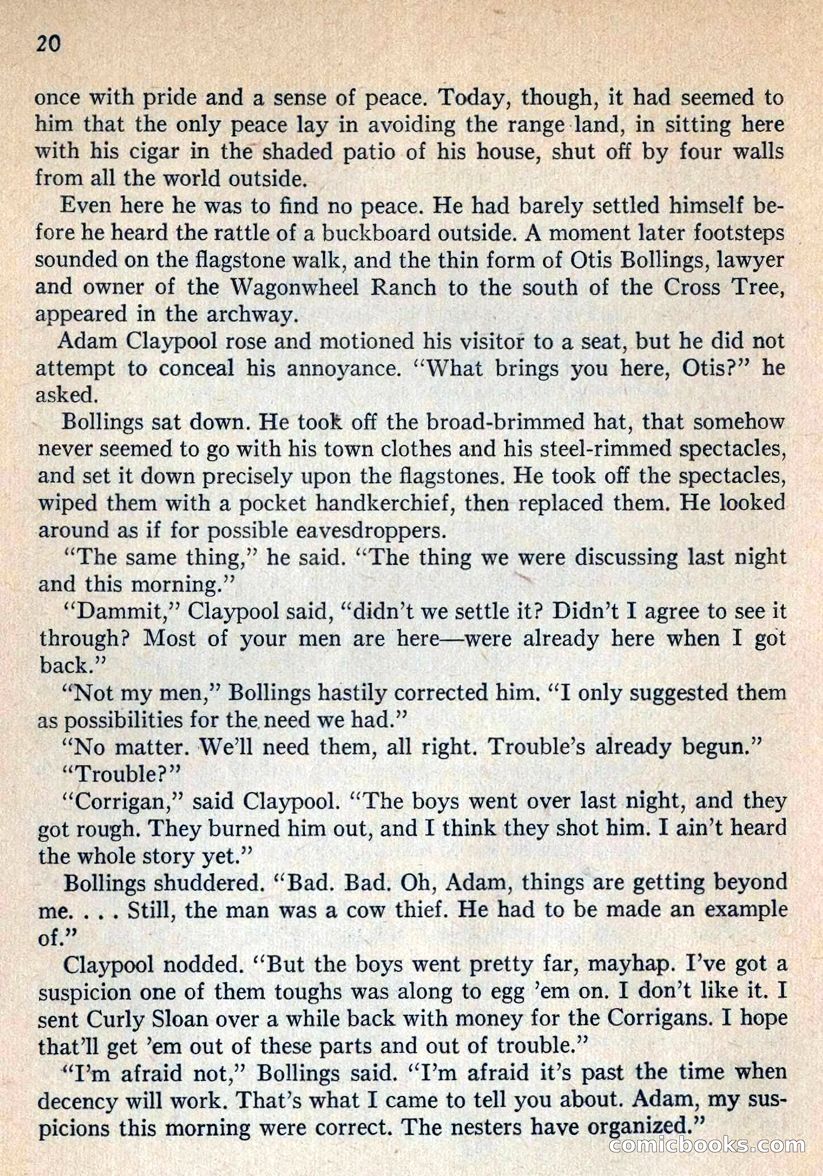 Fighting Western Novel No. 2: Under The Mesa Rim — page 22 of 133