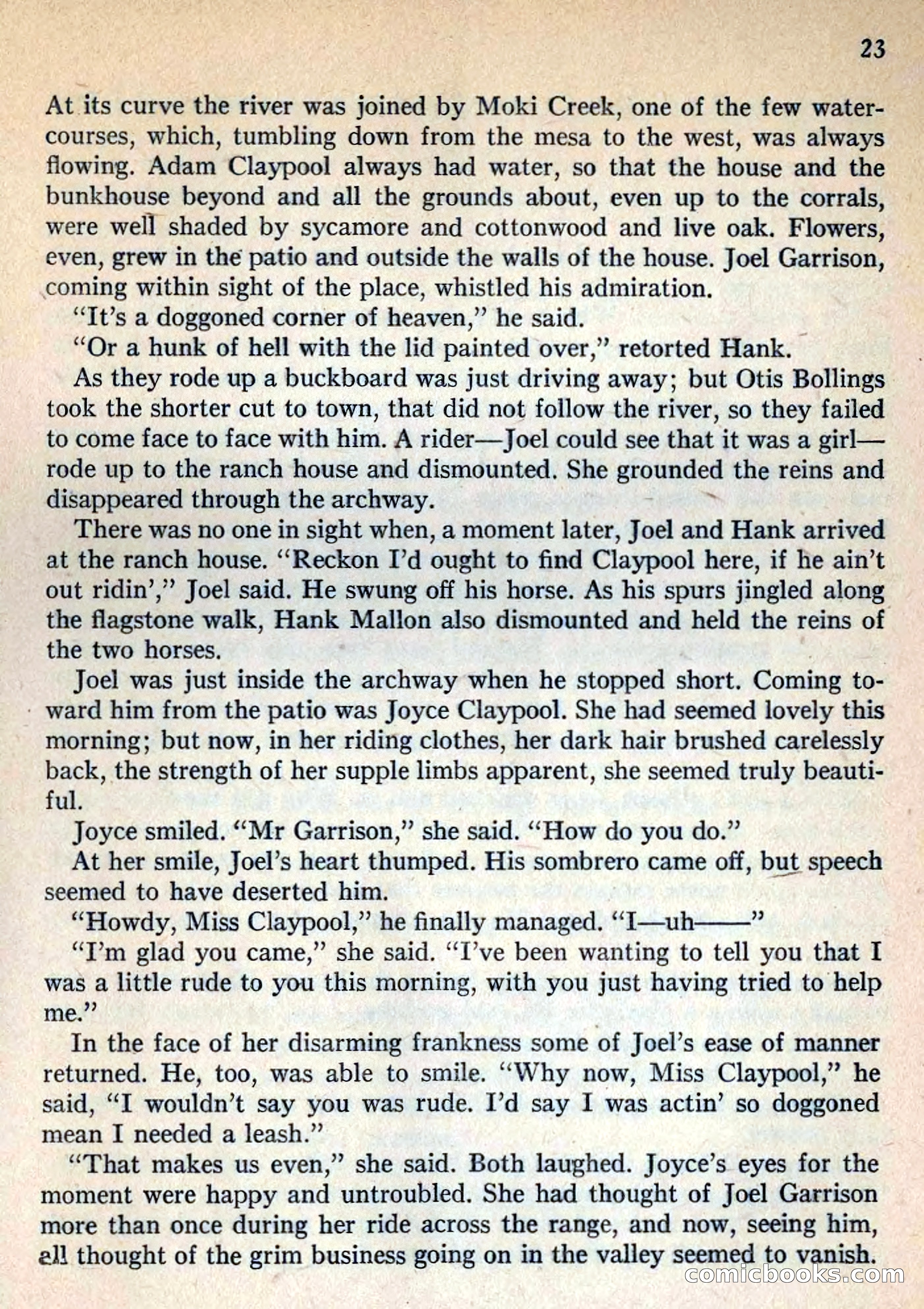 Fighting Western Novel No. 2: Under The Mesa Rim — page 25 of 133