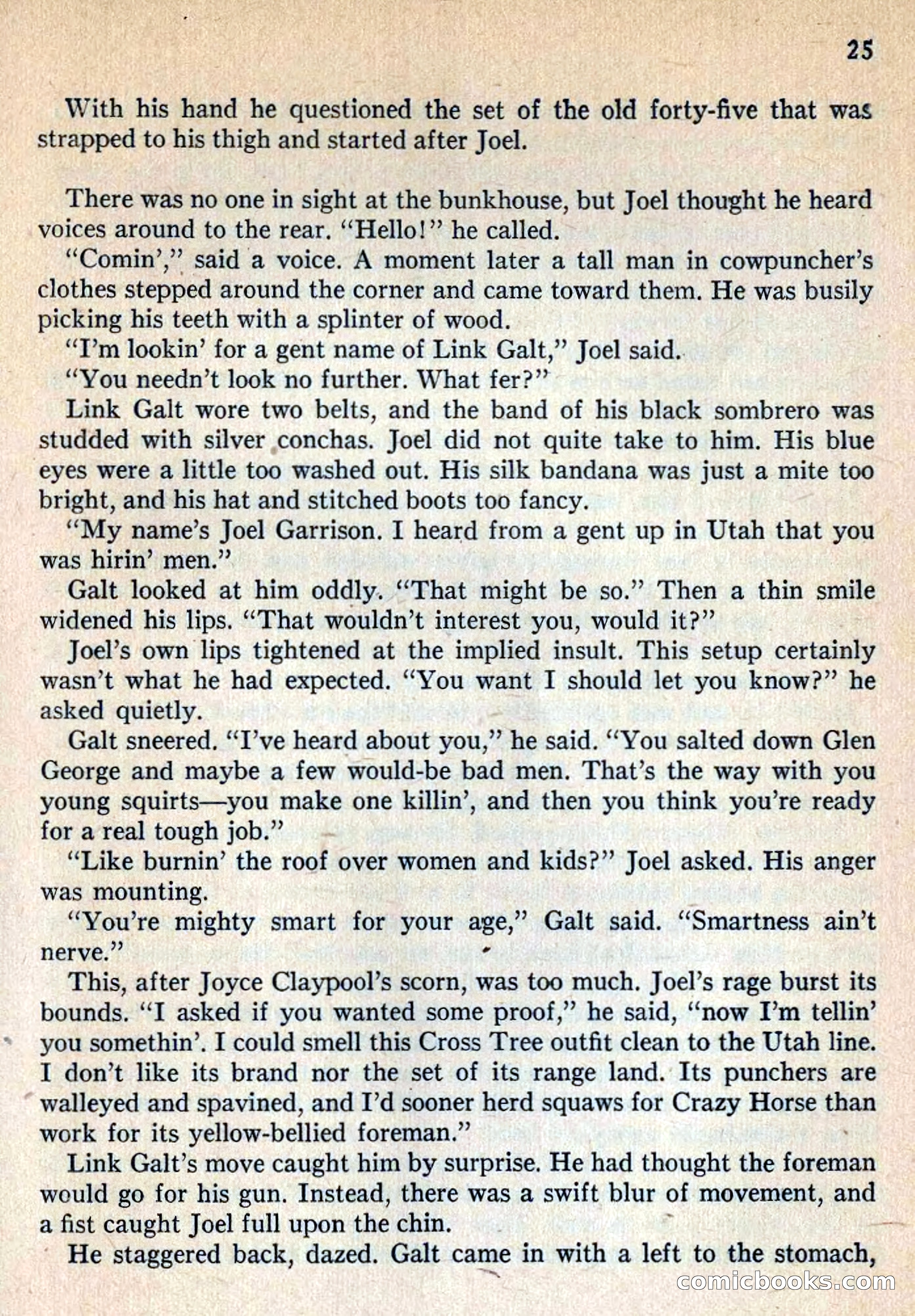Fighting Western Novel No. 2: Under The Mesa Rim — page 27 of 133