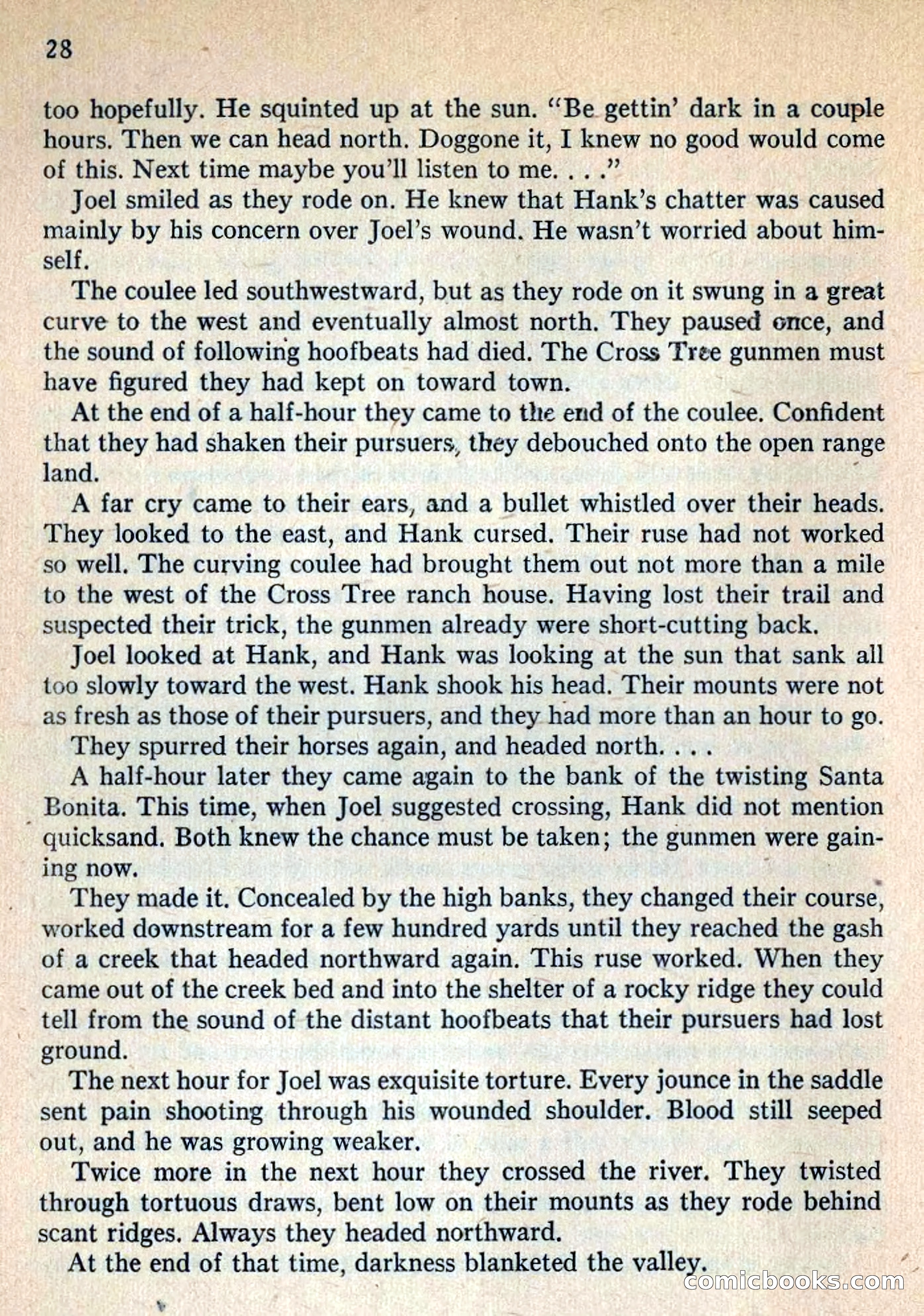Fighting Western Novel No. 2: Under The Mesa Rim — page 30 of 133