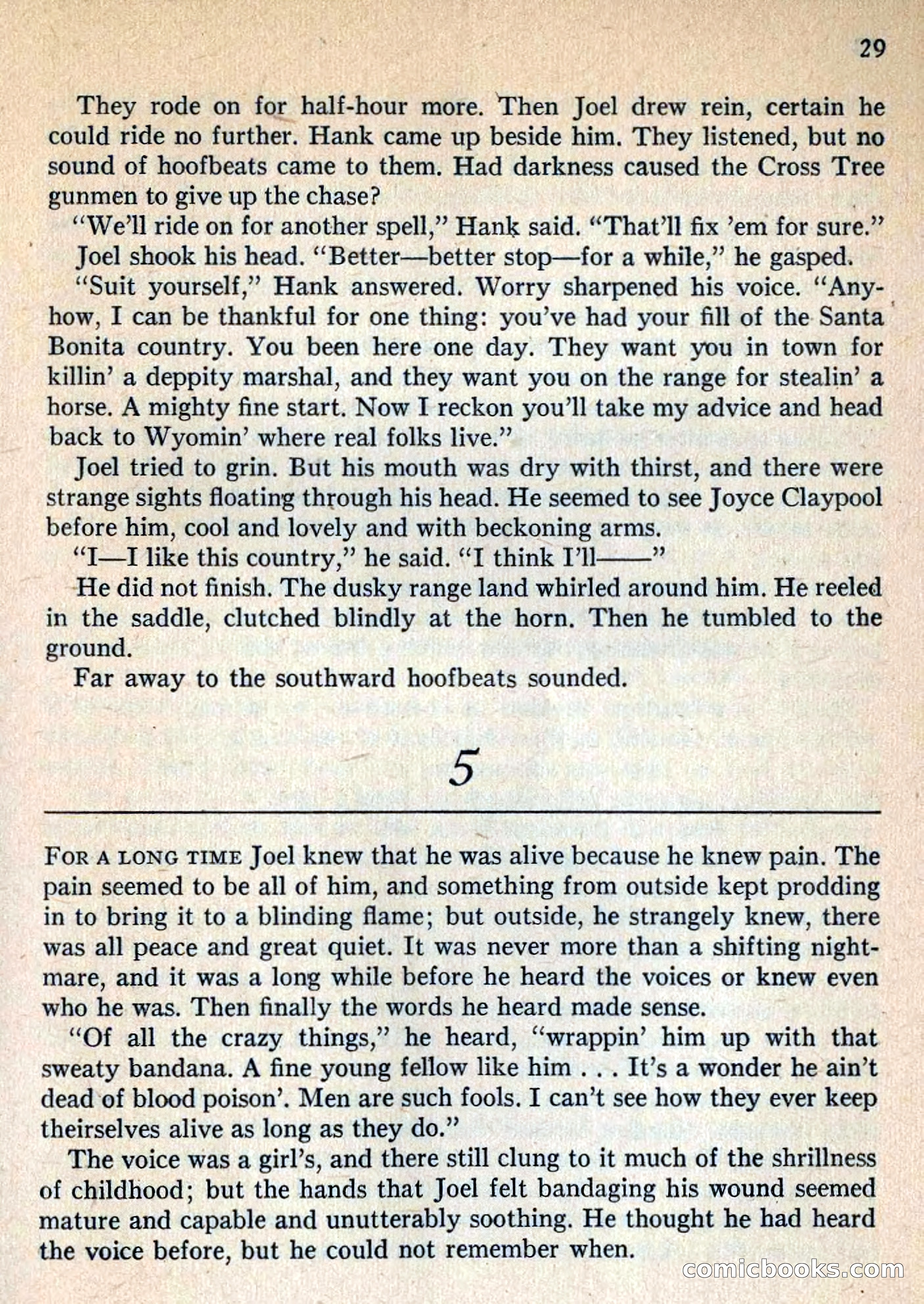 Fighting Western Novel No. 2: Under The Mesa Rim — page 31 of 133