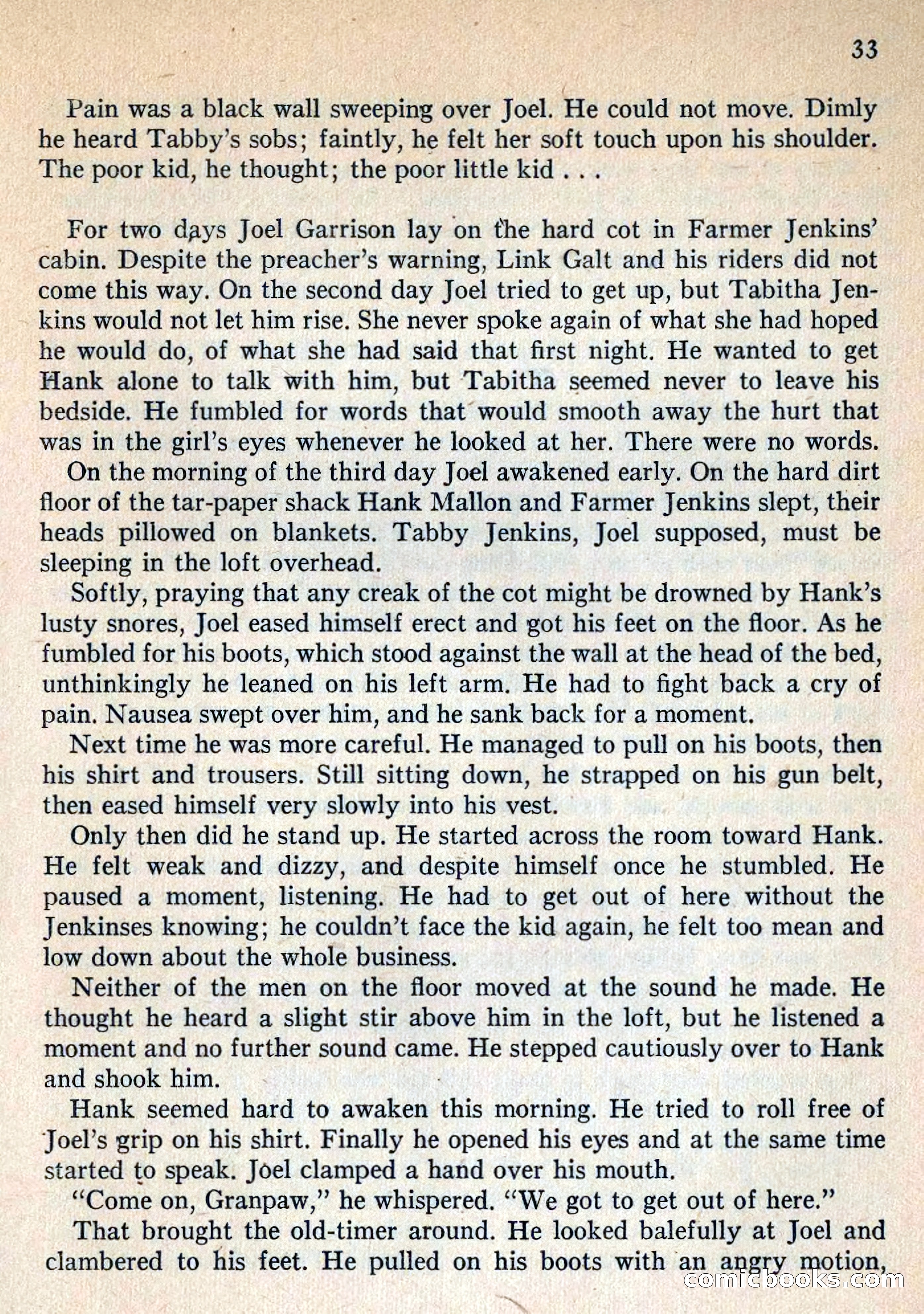 Fighting Western Novel No. 2: Under The Mesa Rim — page 35 of 133