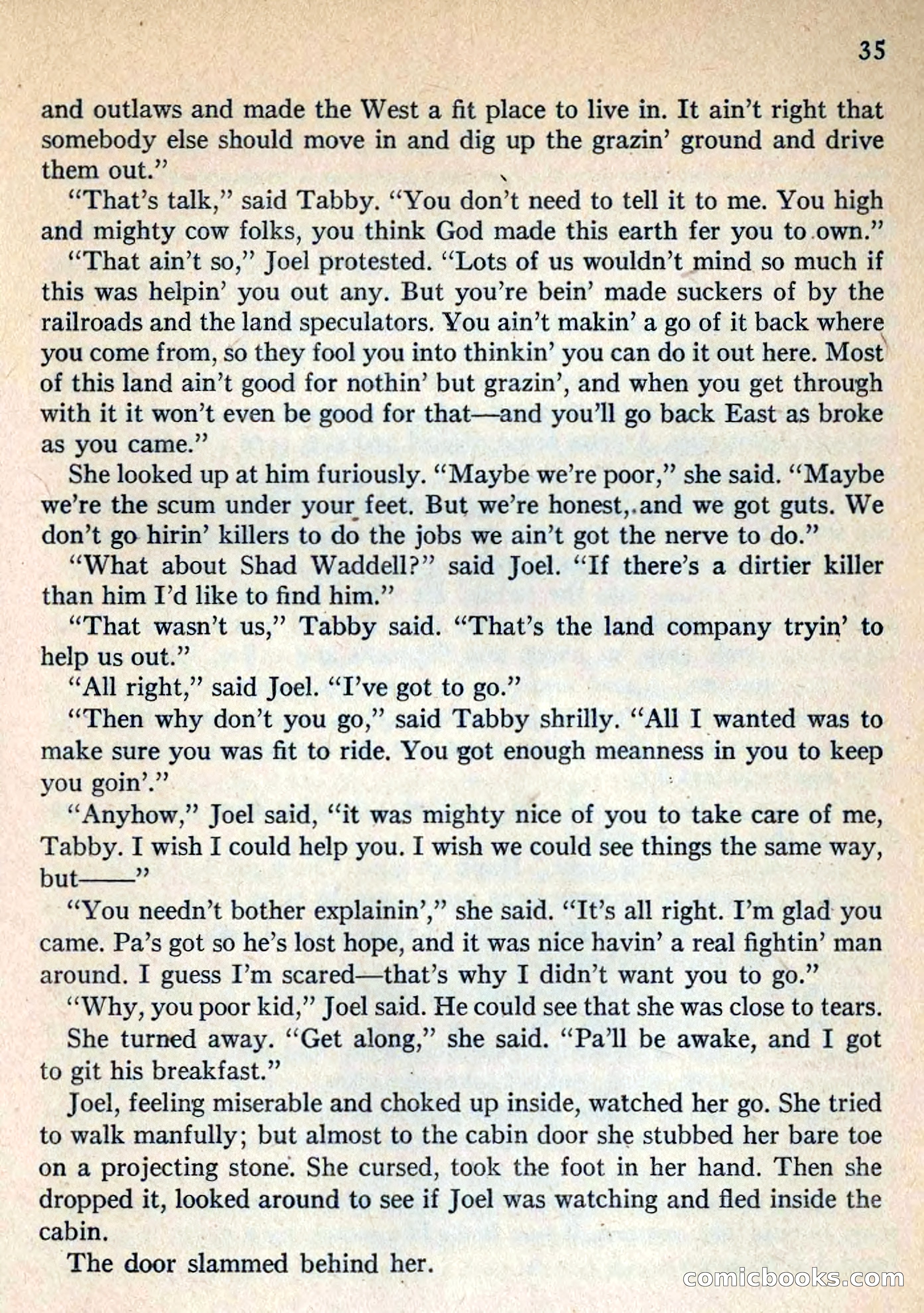 Fighting Western Novel No. 2: Under The Mesa Rim — page 37 of 133