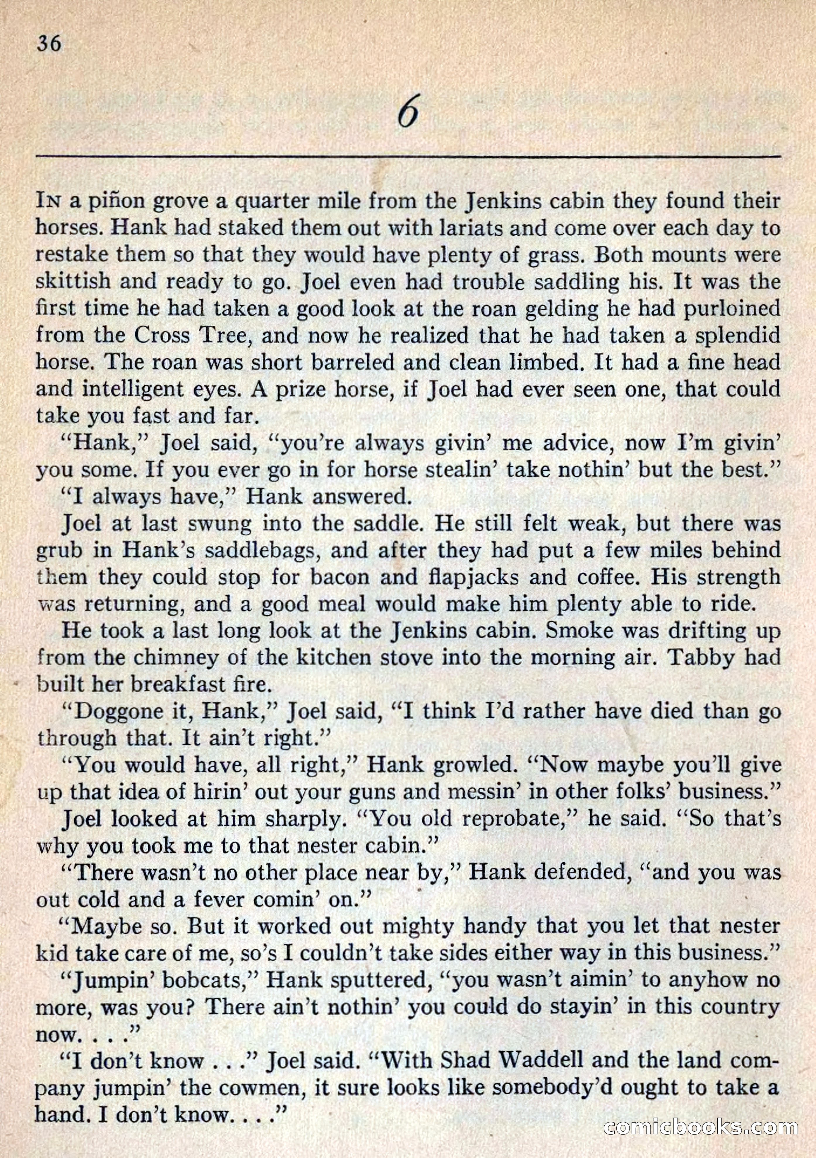 Fighting Western Novel No. 2: Under The Mesa Rim — page 38 of 133