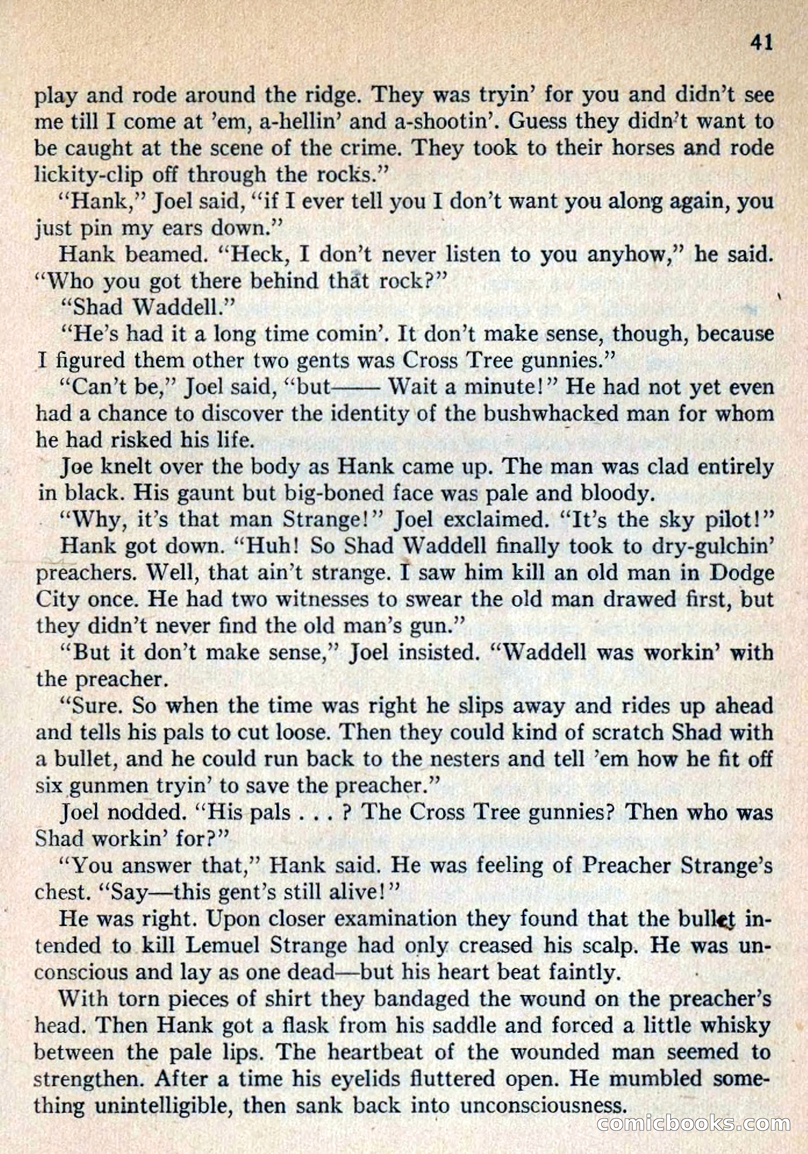 Fighting Western Novel No. 2: Under The Mesa Rim — page 43 of 133
